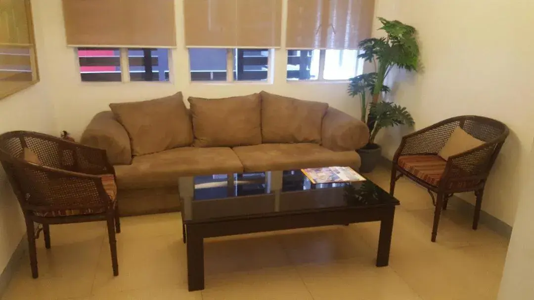 Seating Area in Gervasia Hotel Makati