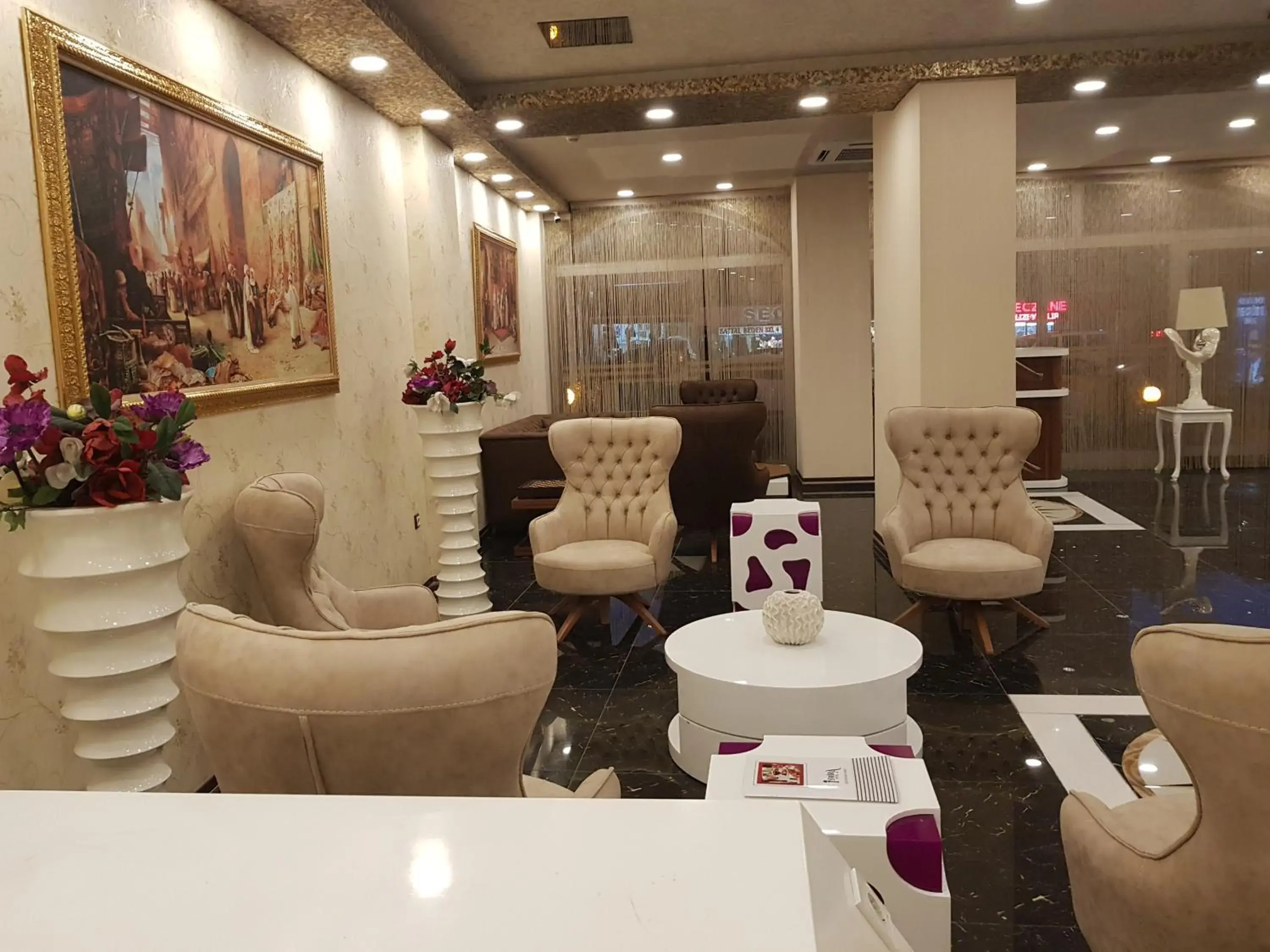Lobby or reception, Lounge/Bar in Ismira Hotel Ankara