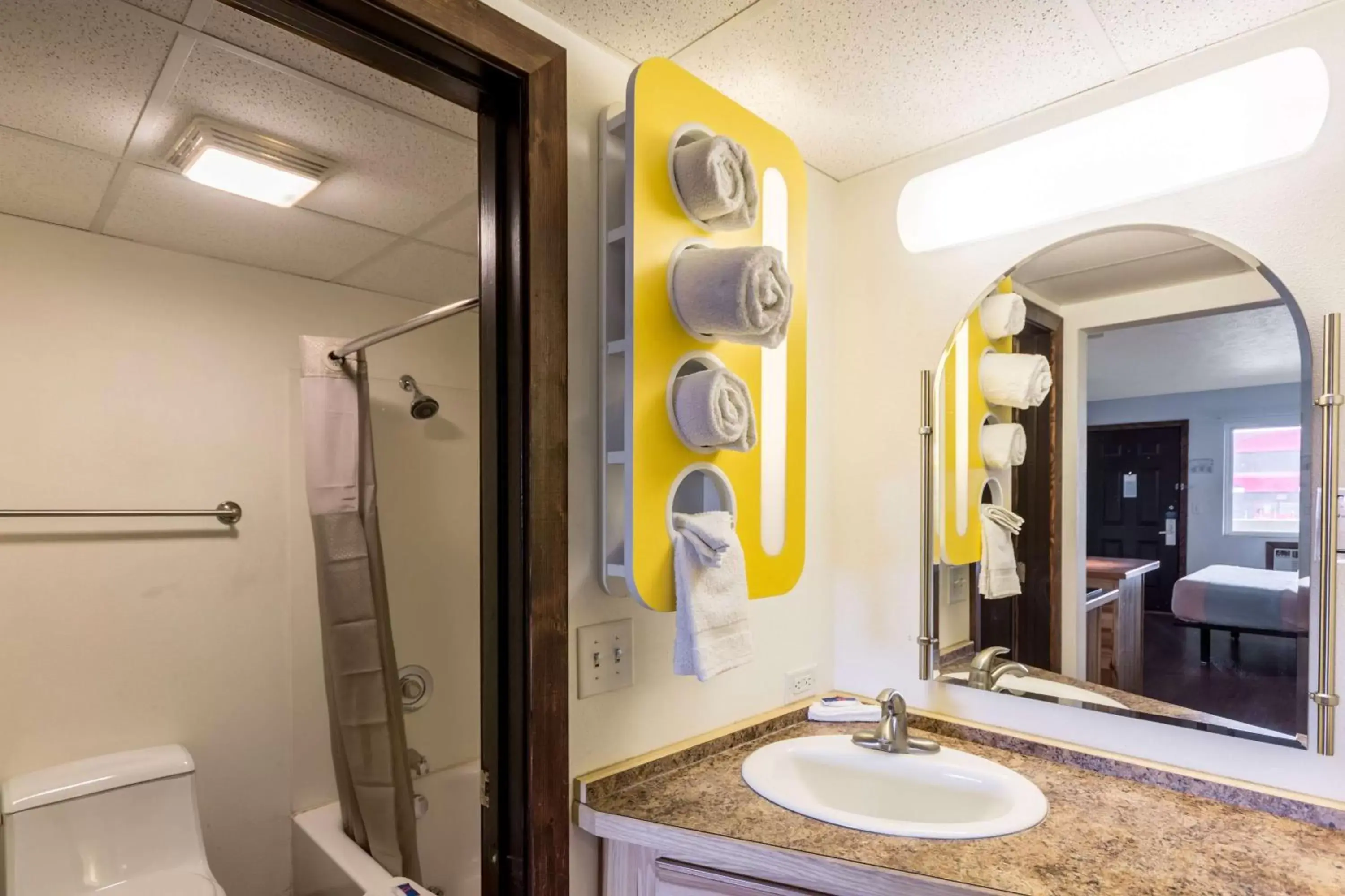 Photo of the whole room, Bathroom in Motel 6-Missoula, MT - University