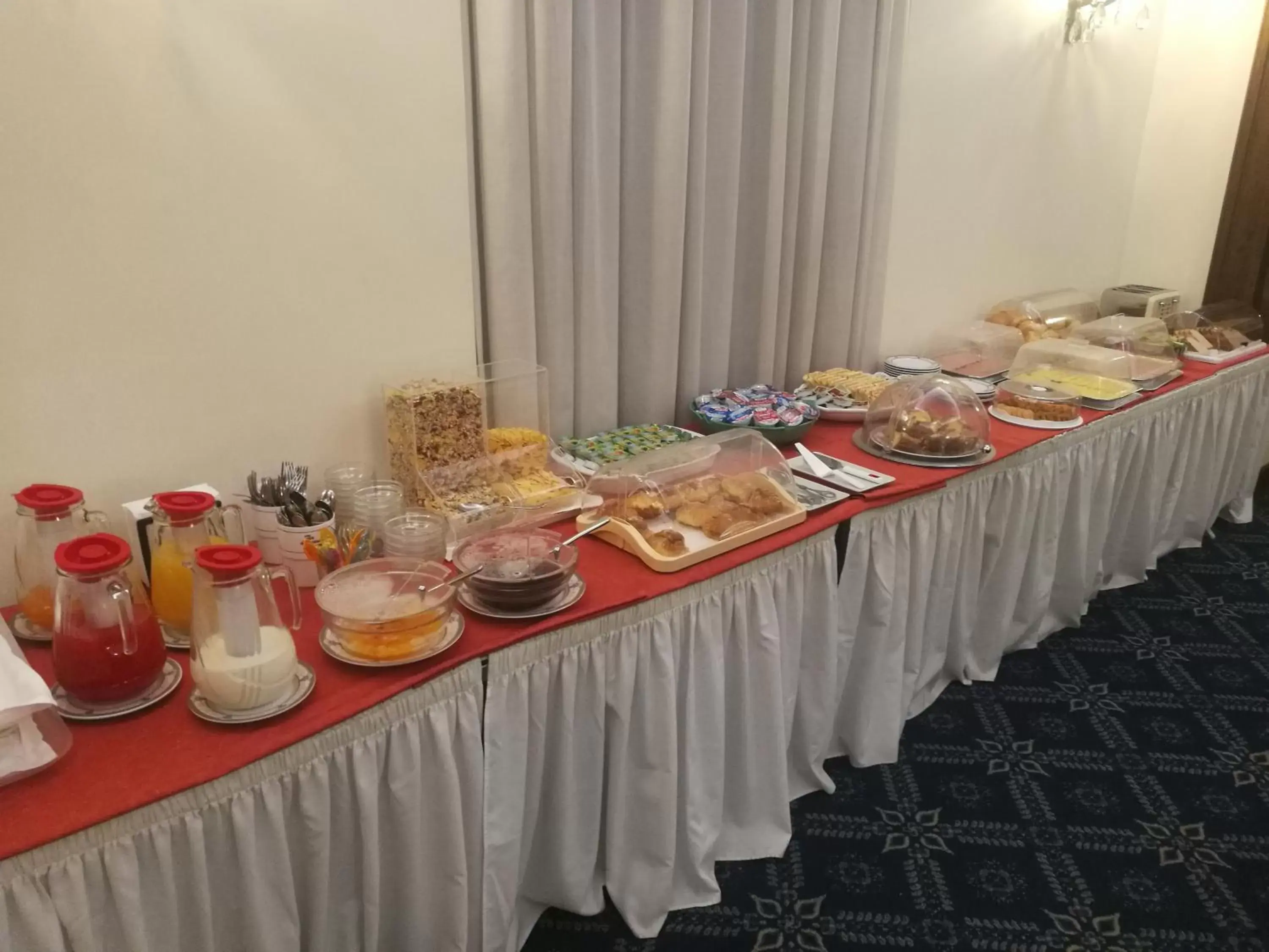 Buffet breakfast, Breakfast in Hotel Villa Delle Rose