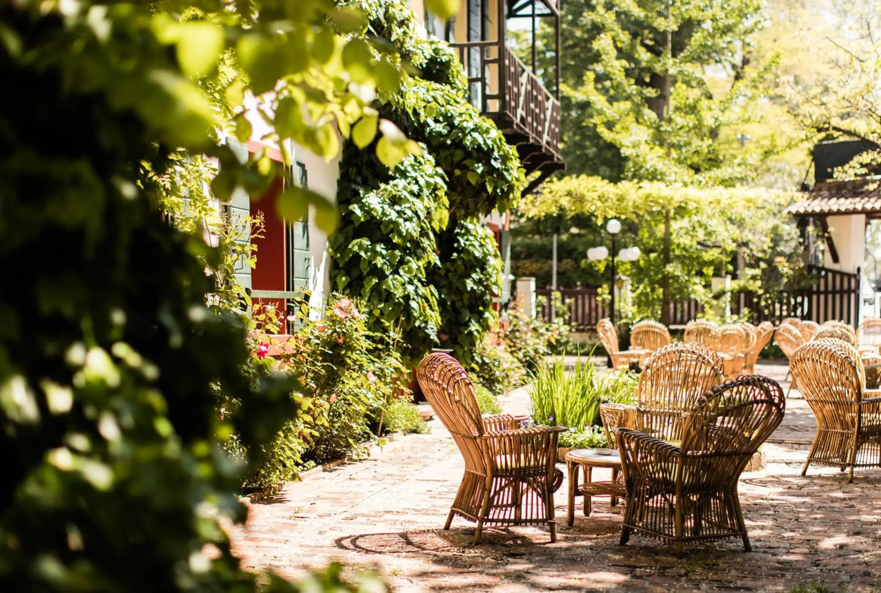 Garden in Residenza d'Epoca Albergo Quattro Fontane