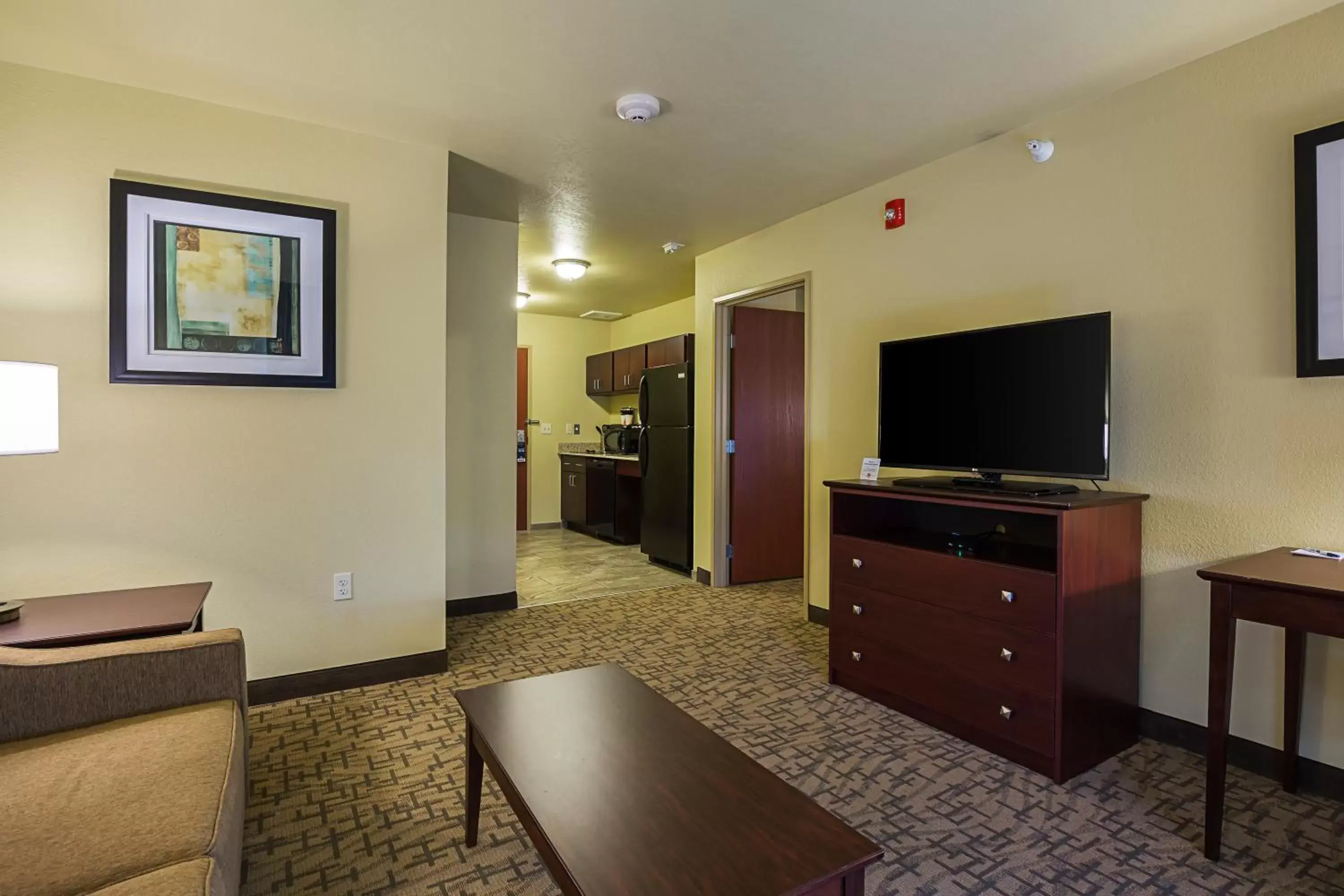 TV/Entertainment Center in Cobblestone Inn & Suites - Altamont