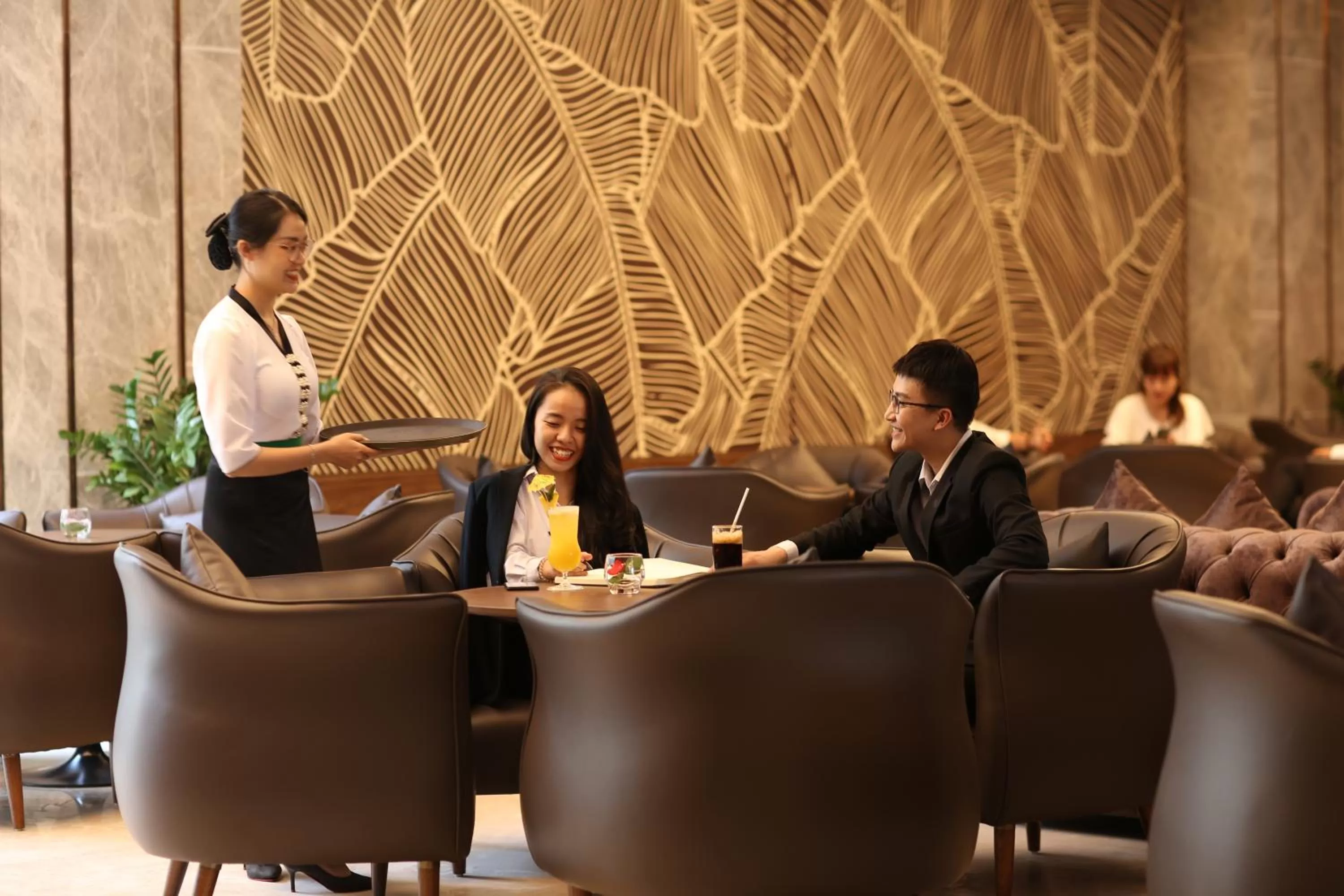 Staff in Muong Thanh Luxury Saigon Hotel