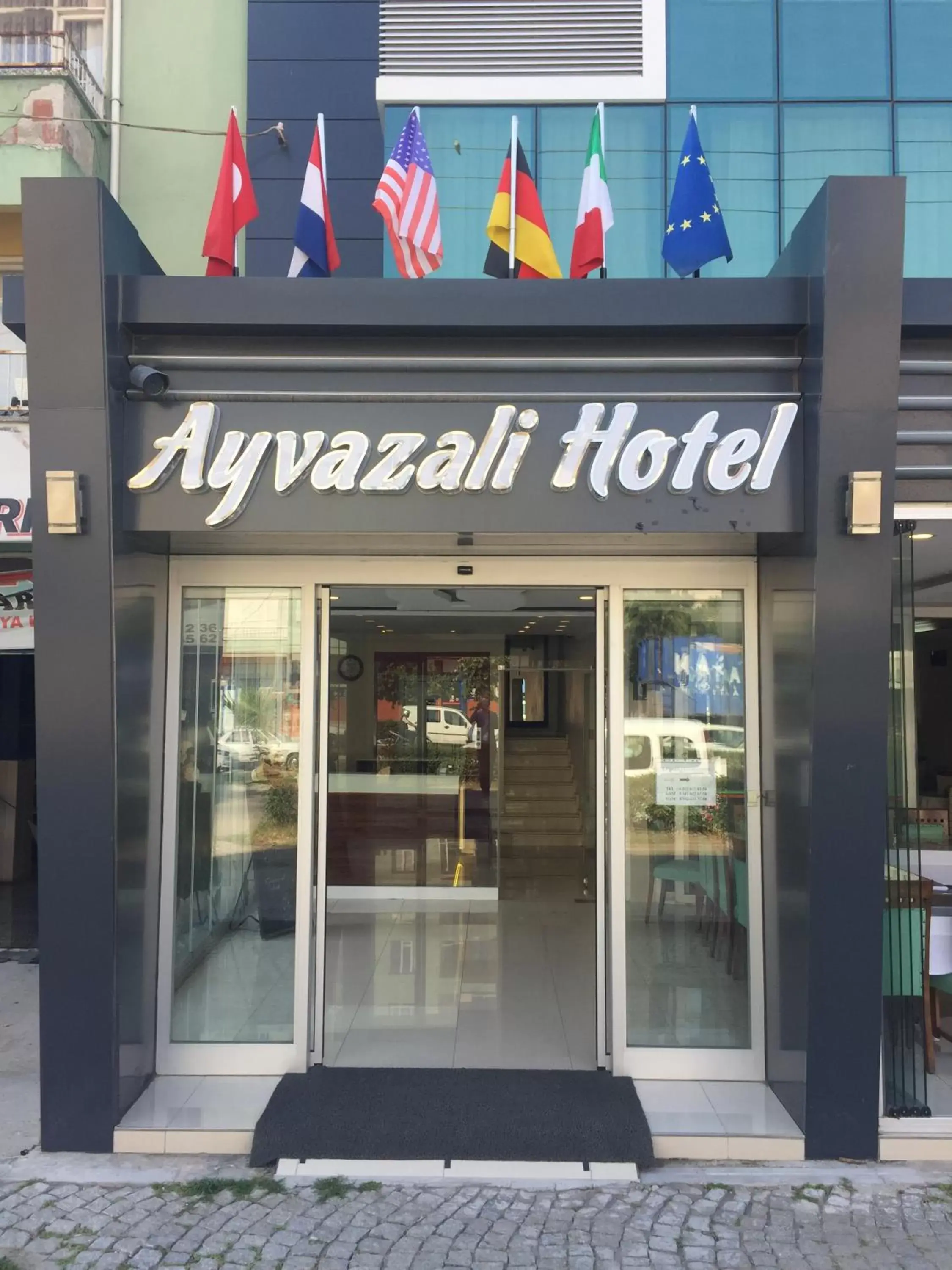 Facade/entrance in Ayvazali Hotel