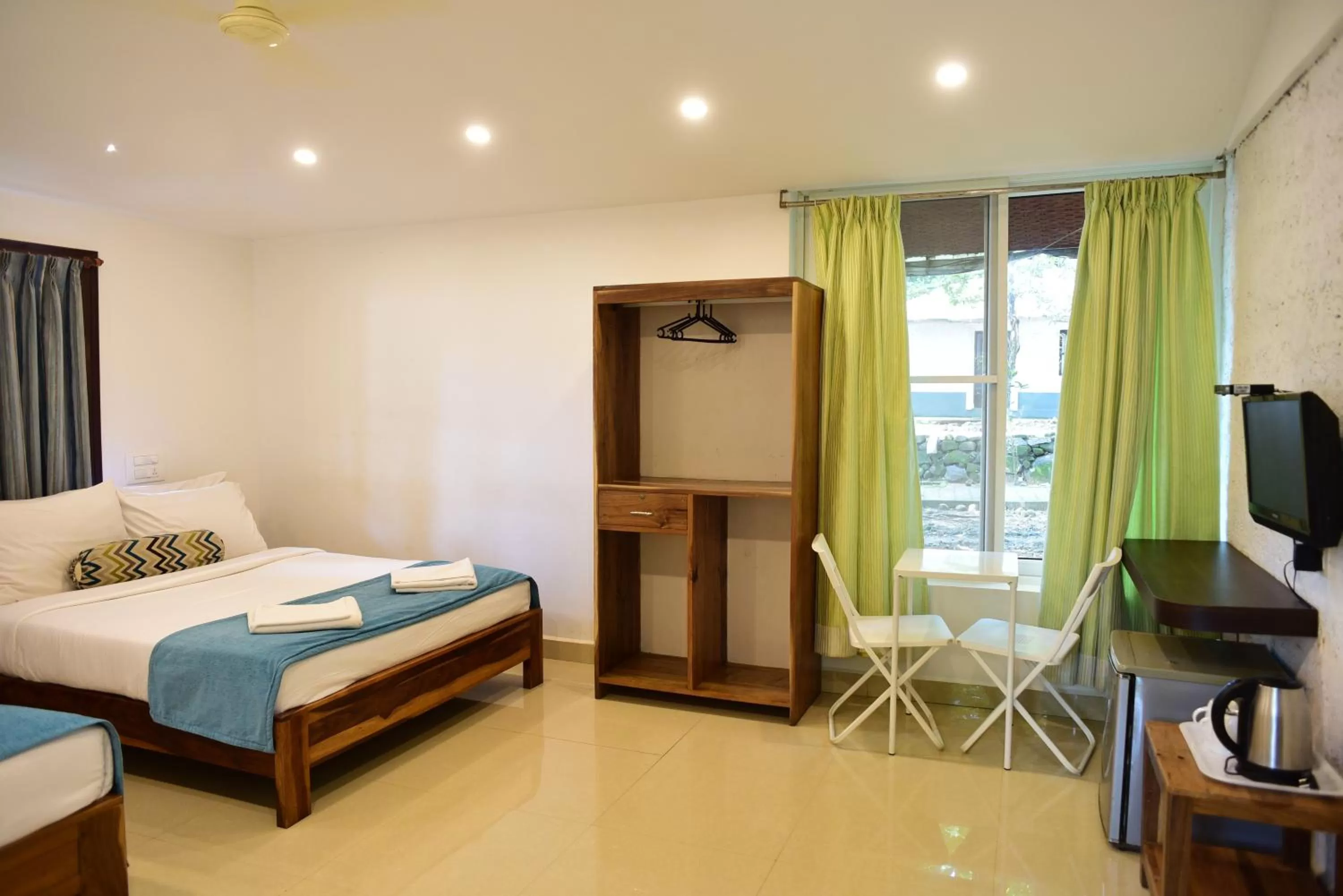 Photo of the whole room, Bed in Red Earth - Gokarna