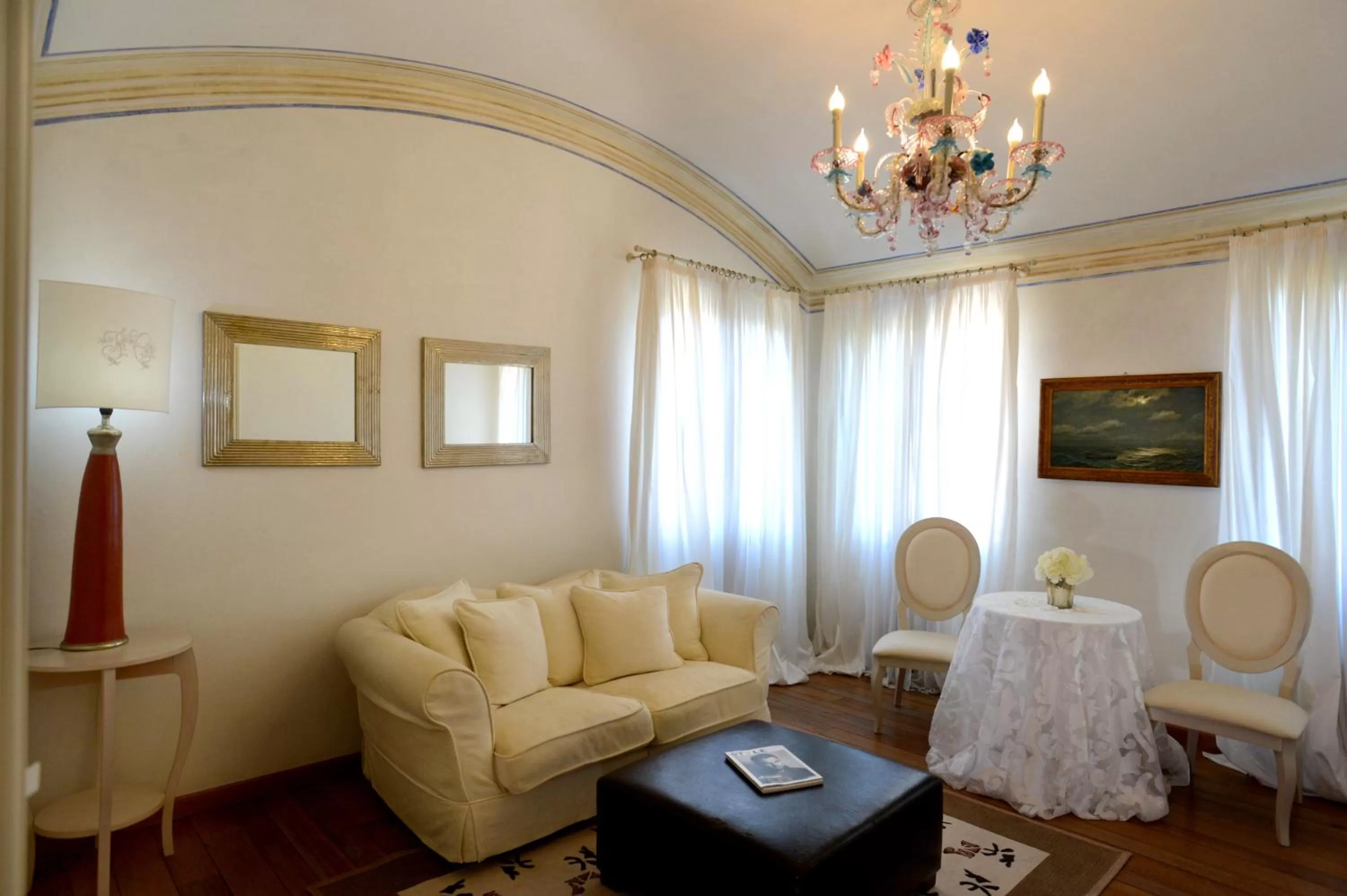 Living room in Villa Foscarini Cornaro
