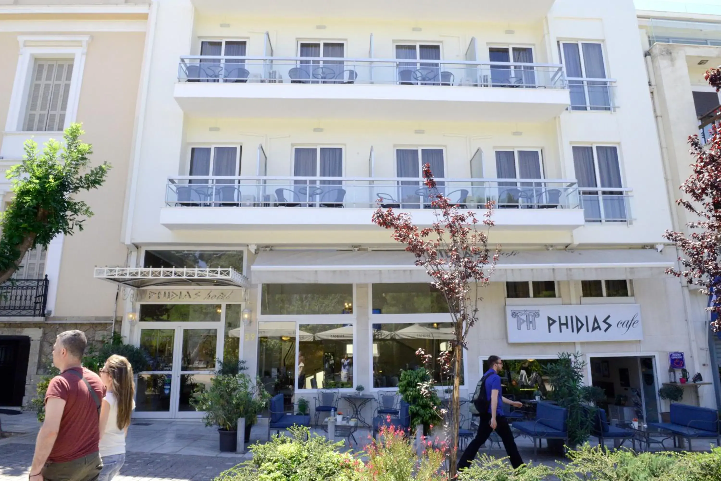 Day, Property Building in Phidias Hotel