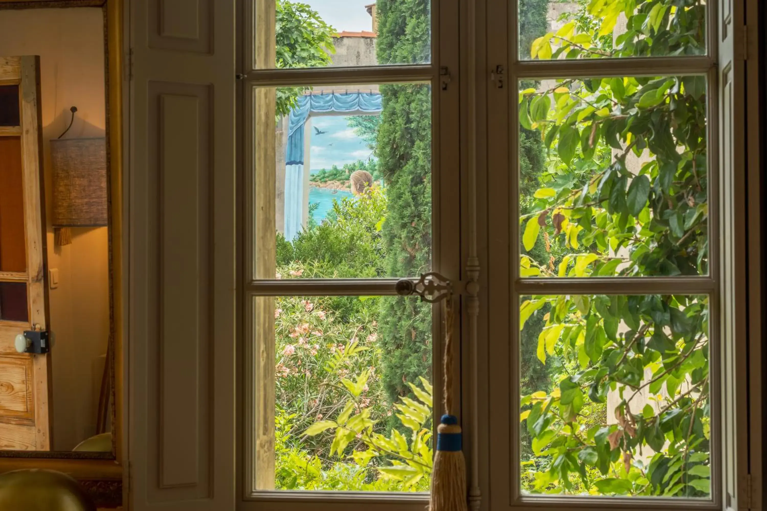 View (from property/room) in Les Jardins de Baracane