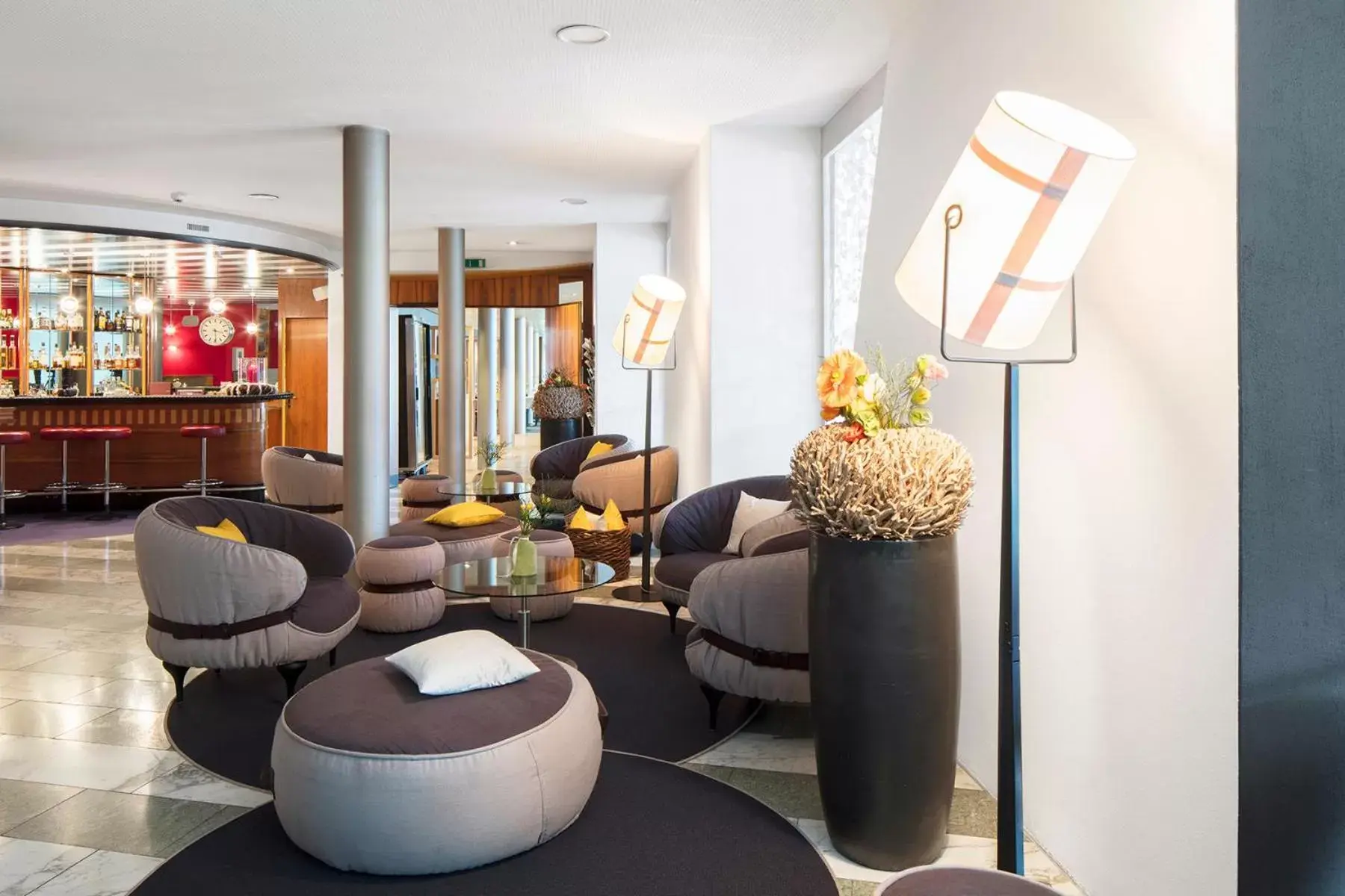 Lounge or bar, Lobby/Reception in Seehotel Wilerbad Spa & Seminar