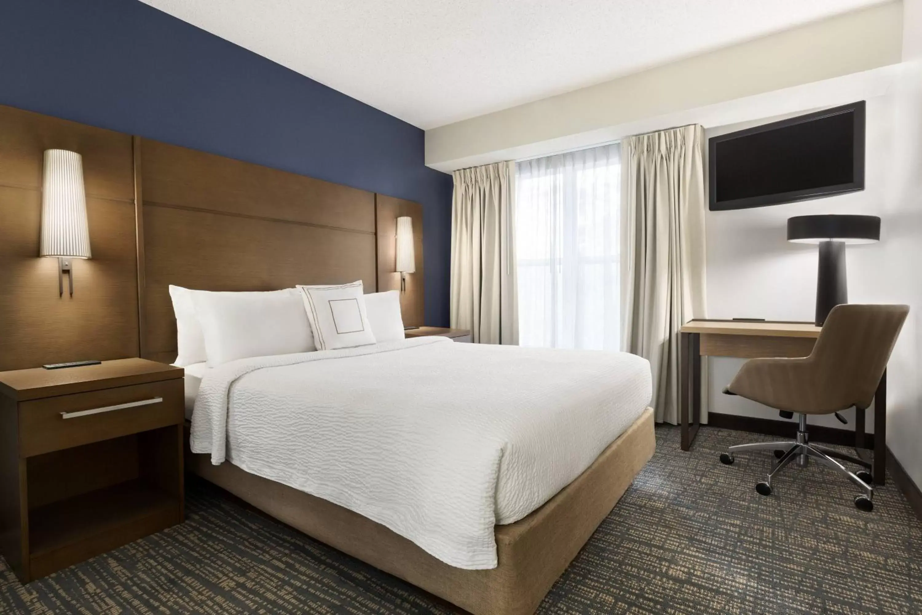 Bedroom, Bed in Residence Inn Houston The Woodlands/Market Street