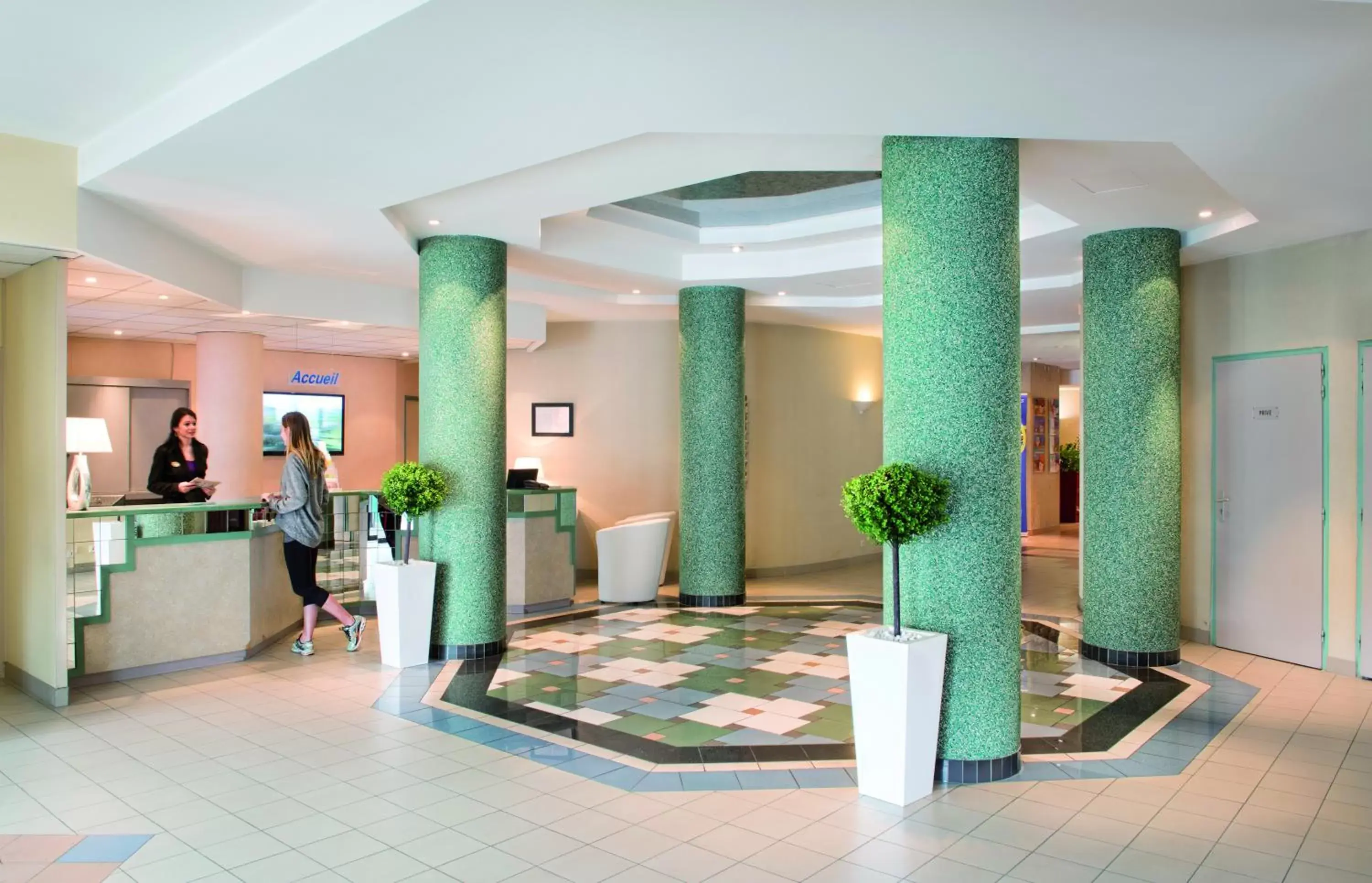 Lobby or reception, Lobby/Reception in Hotel *** & Spa Vacances Bleues Villa Marlioz