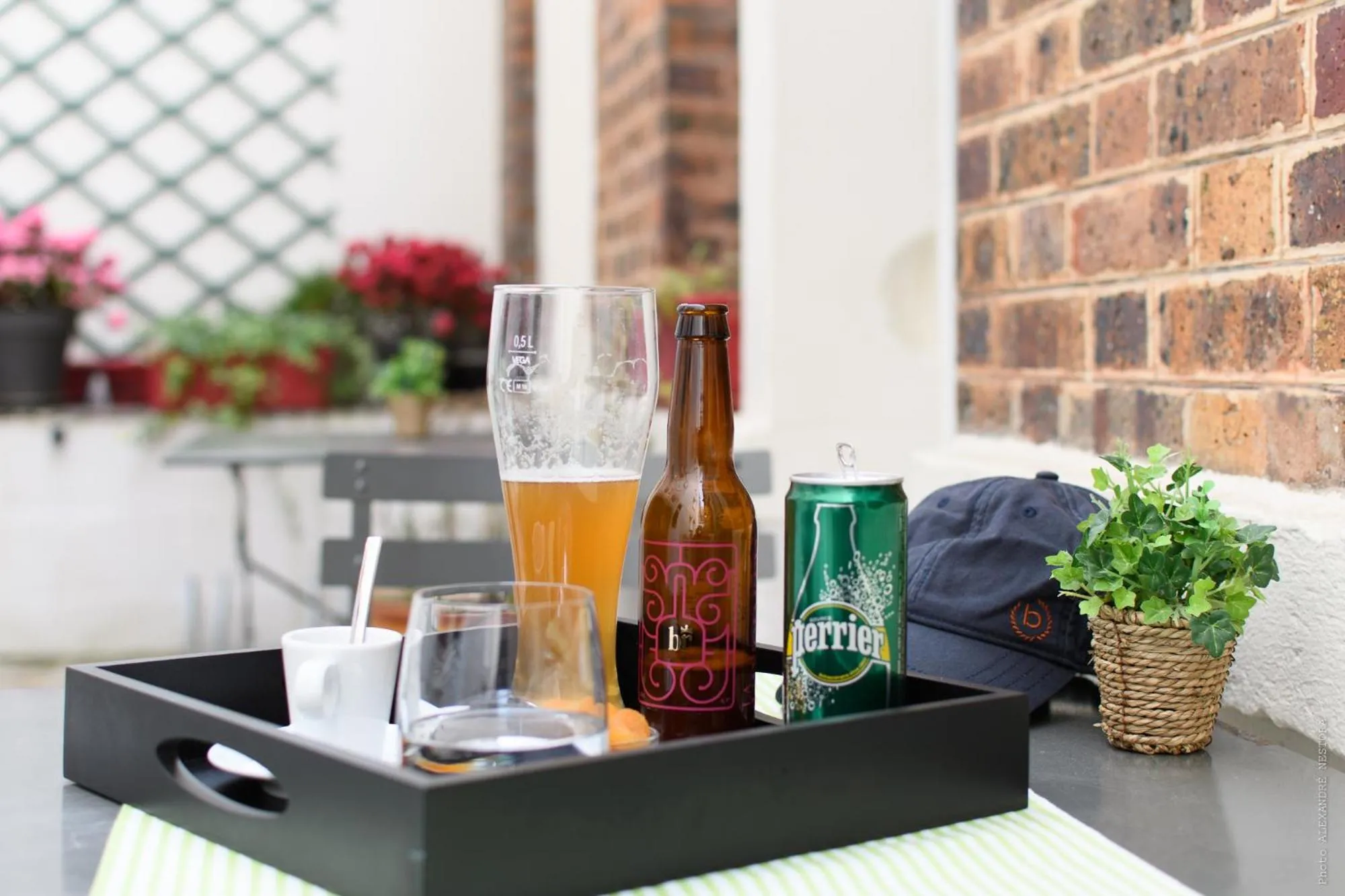 Balcony/Terrace in A l'Hôtel Des Roys