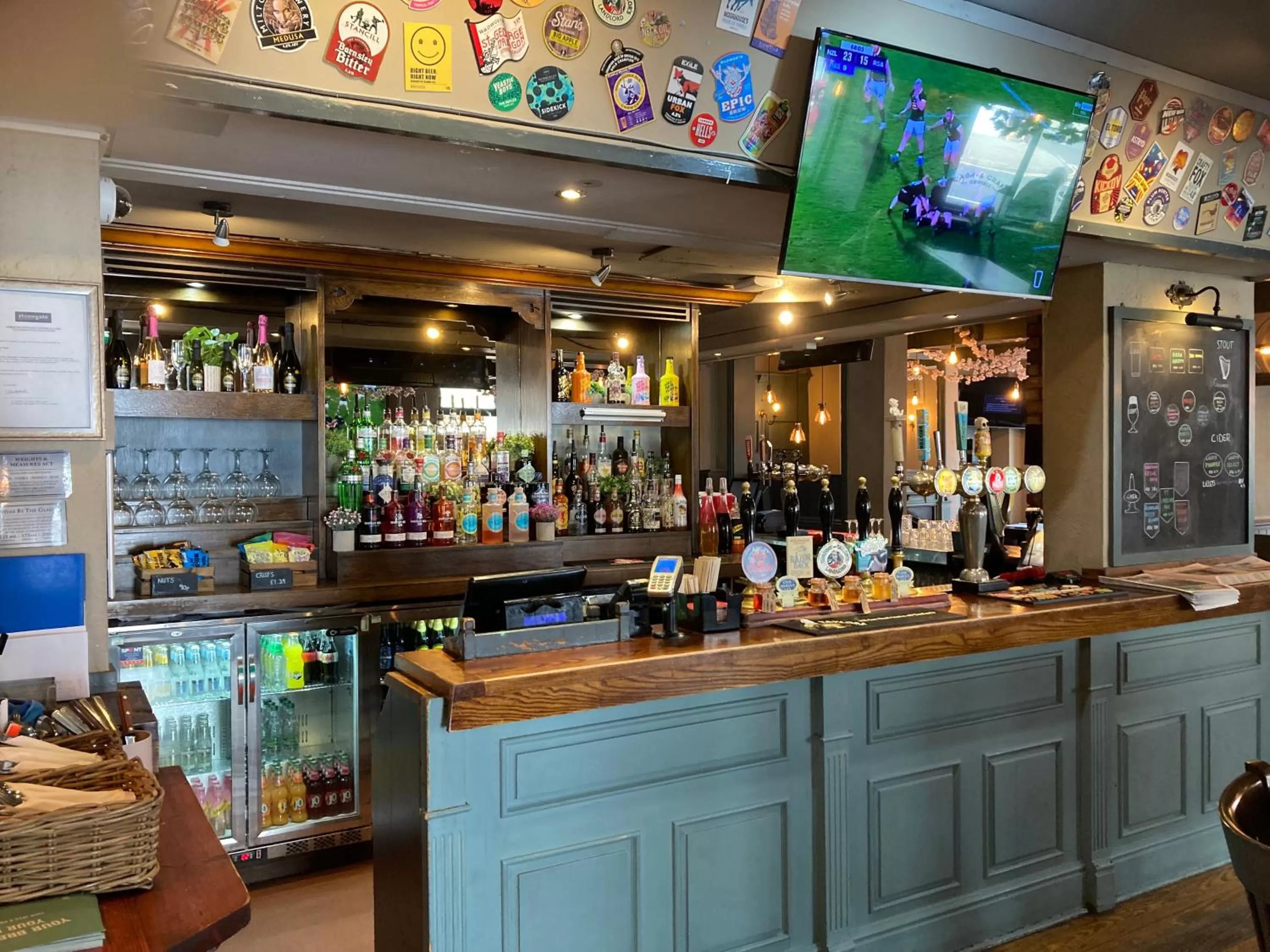 Lounge or bar in The Oxnoble