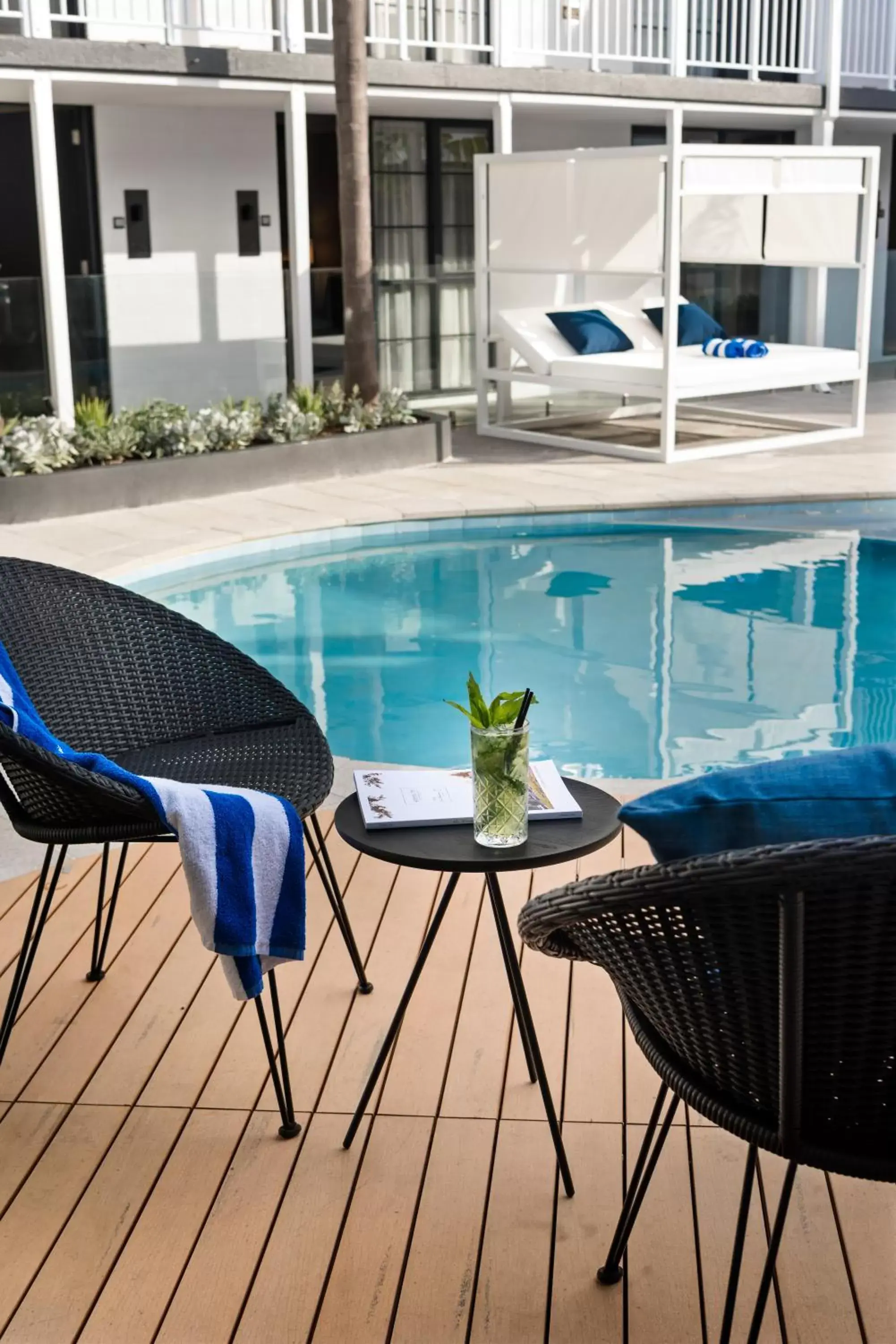 Swimming pool in Tradewinds Hotel and Suites Fremantle