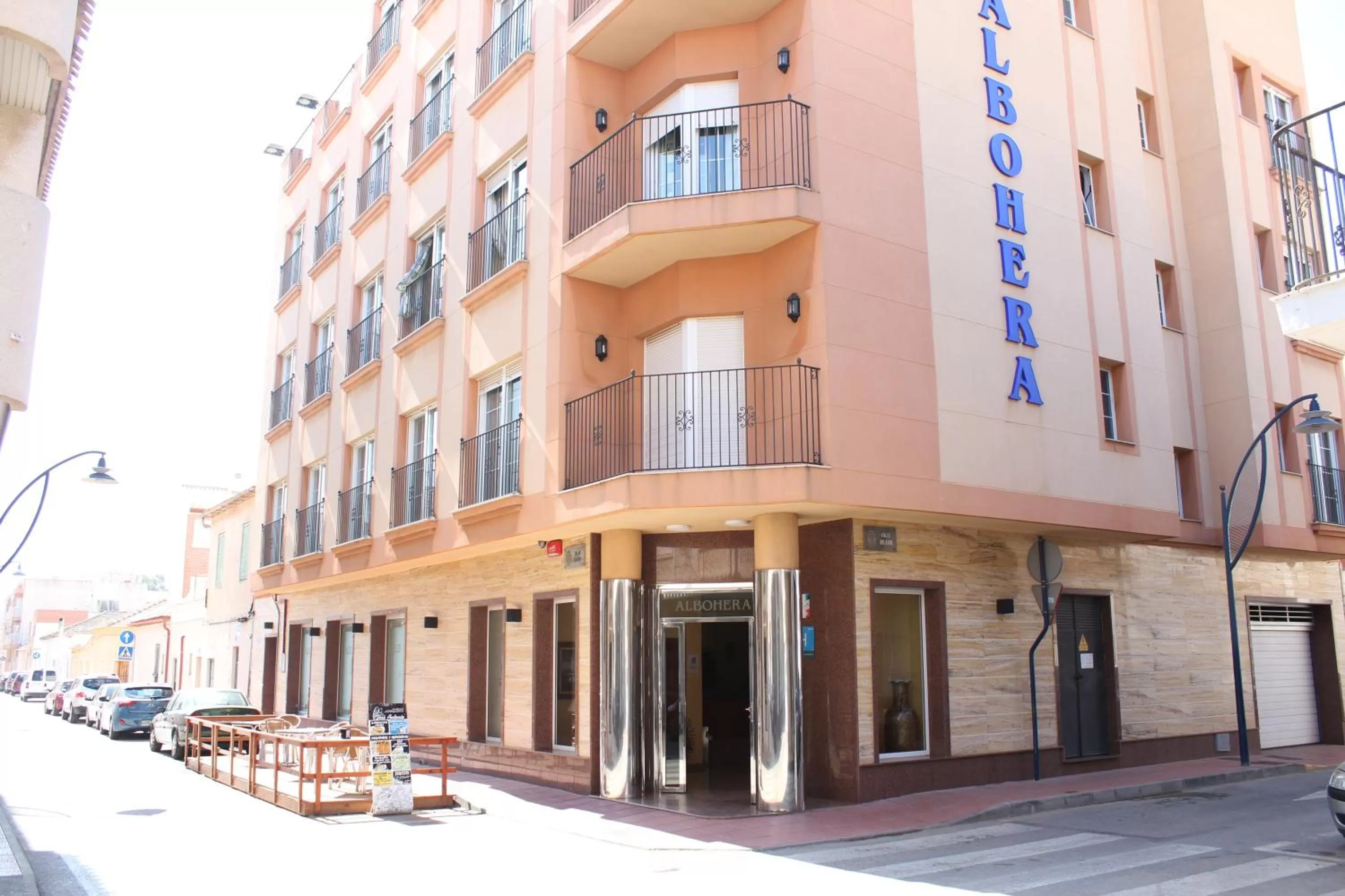 Facade/entrance, Property Building in Hotel Albohera
