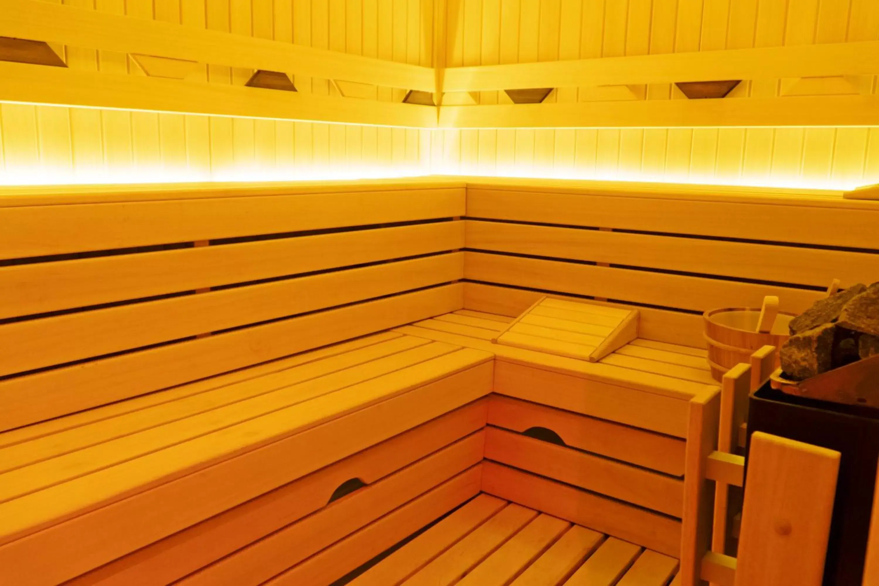 Sauna in Tzl Suites Hotel