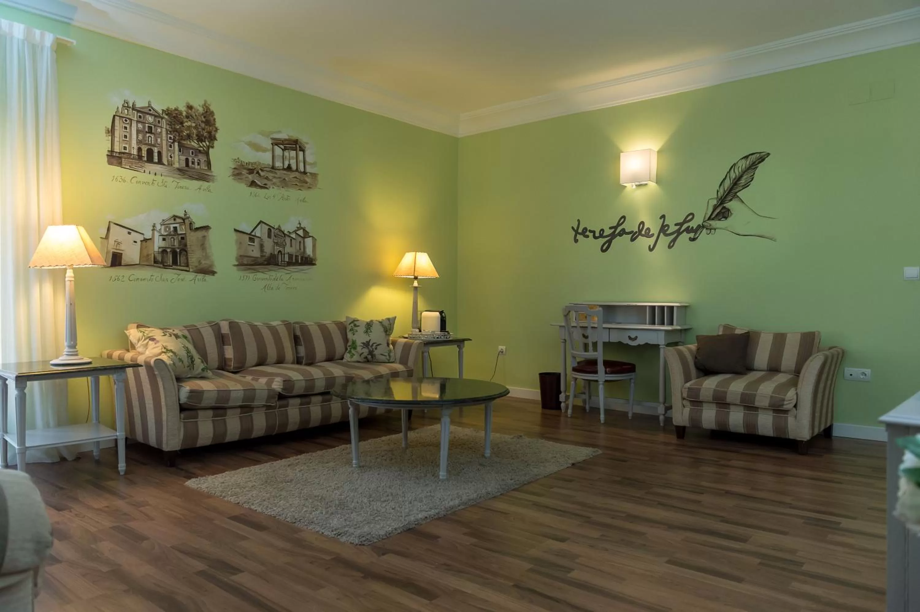 Living room in Palacio Valderrabanos