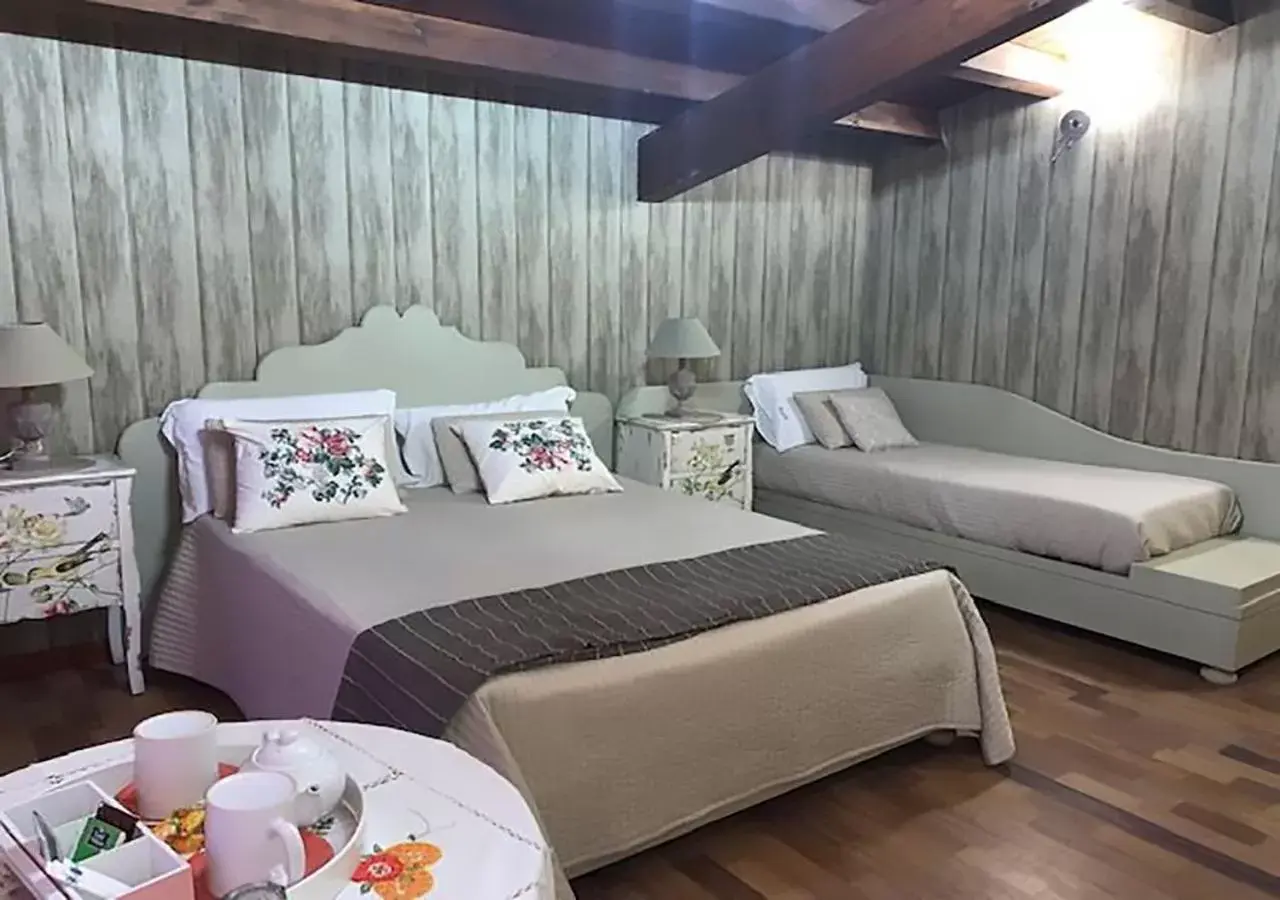 Photo of the whole room, Bed in B&B Villa del Sole Relais
