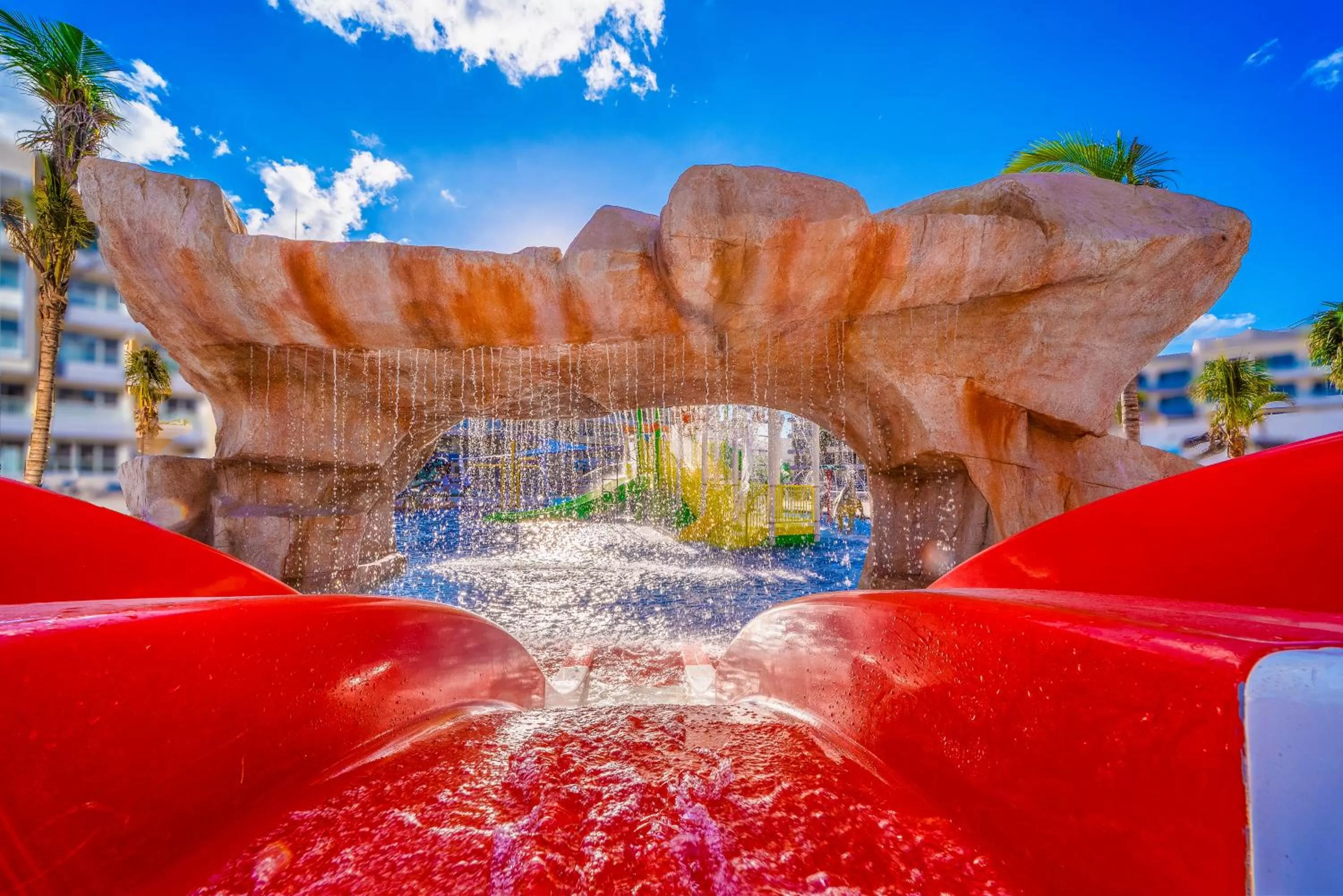 Aqua park in Planet Hollywood Cancun by Royalton, An Autograph Collection All-Inclusive Resort