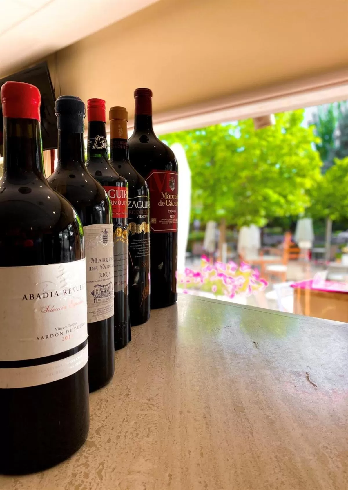 Alcoholic drinks in Hotel Torremangana