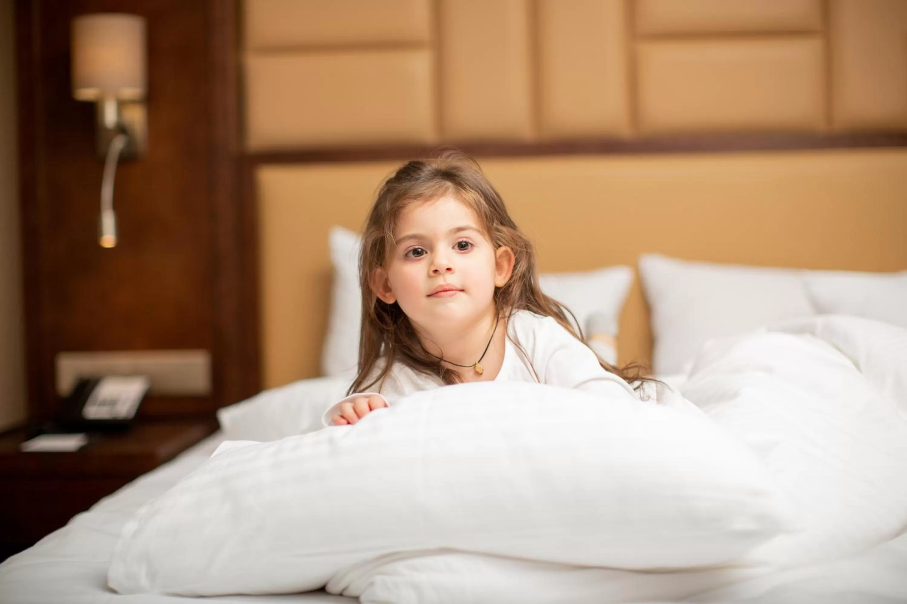 People, Bed in KMM Hotel