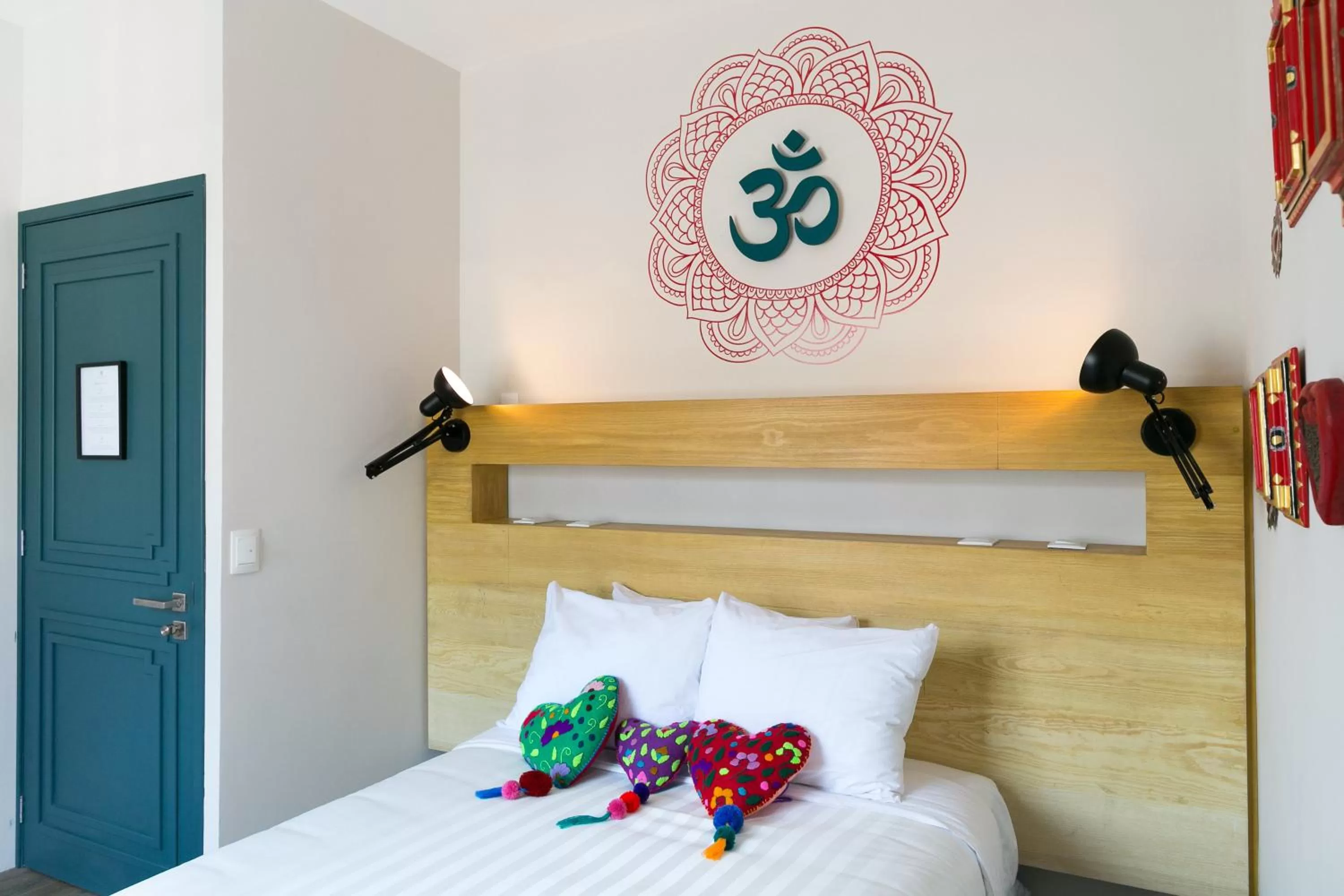 Bed in La Palomilla Bed & Breakfast