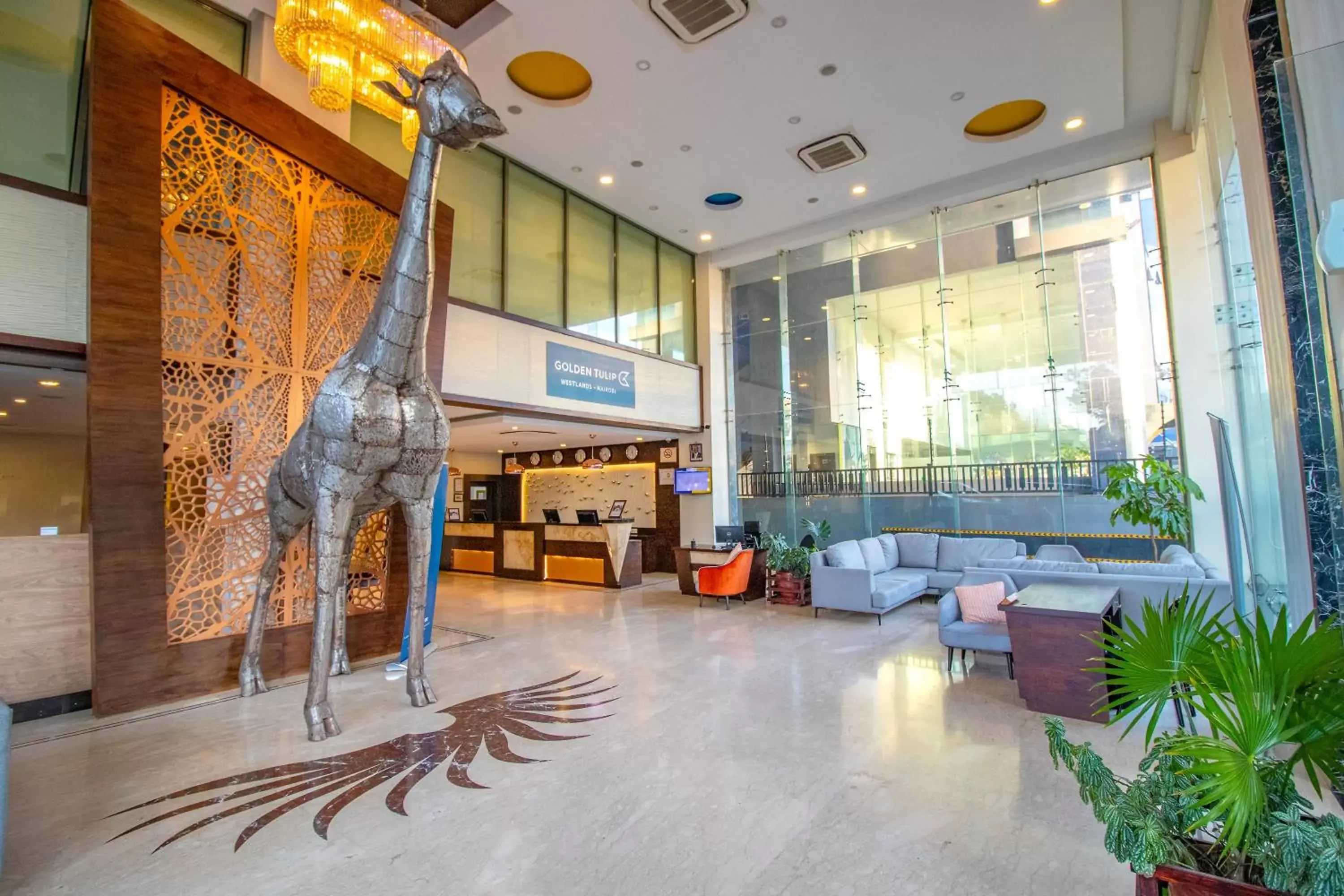 Lobby or reception in Golden Tulip Westlands Nairobi