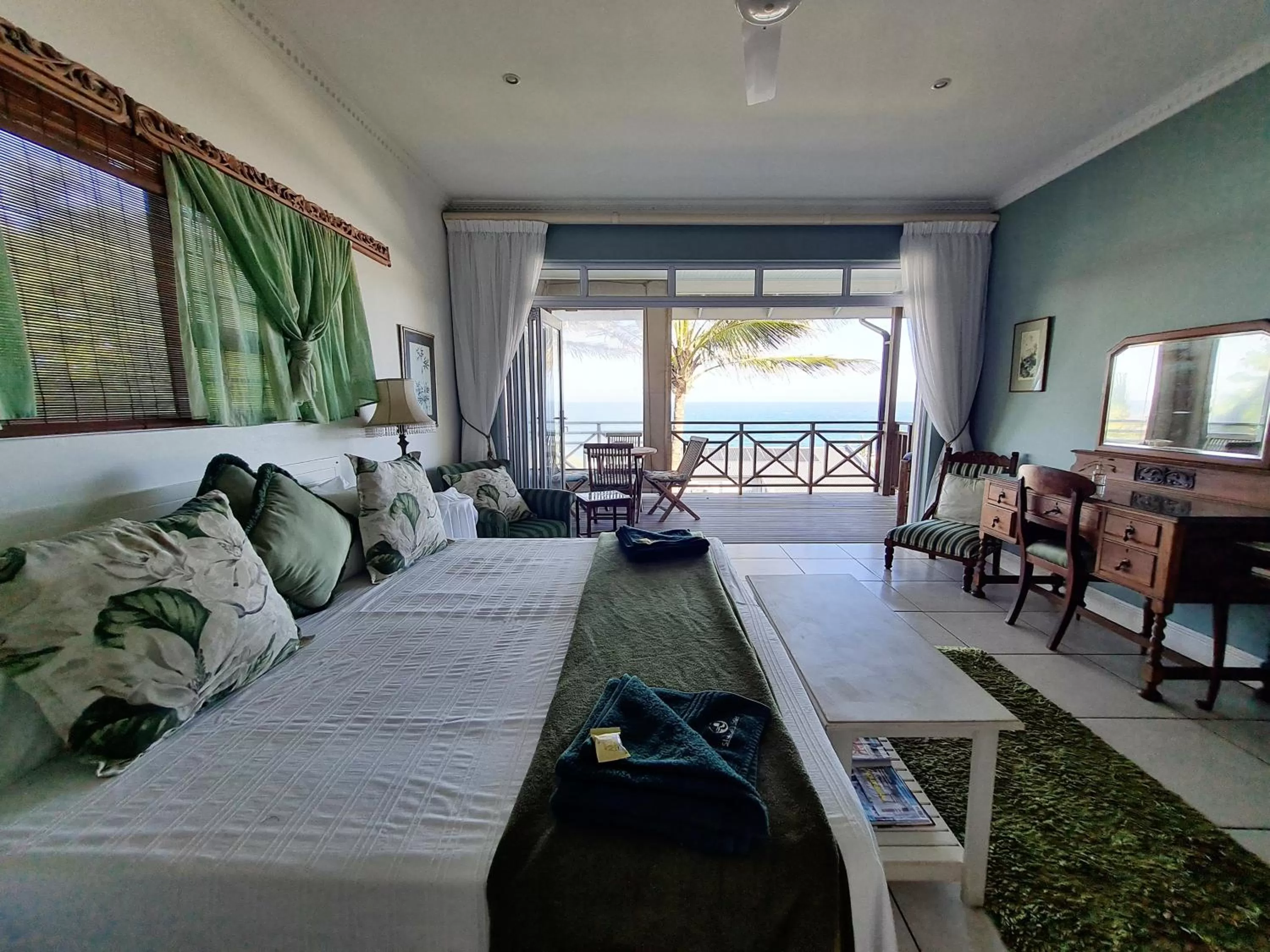 Balcony/Terrace, Bed in Shaka's Seat Guesthouse