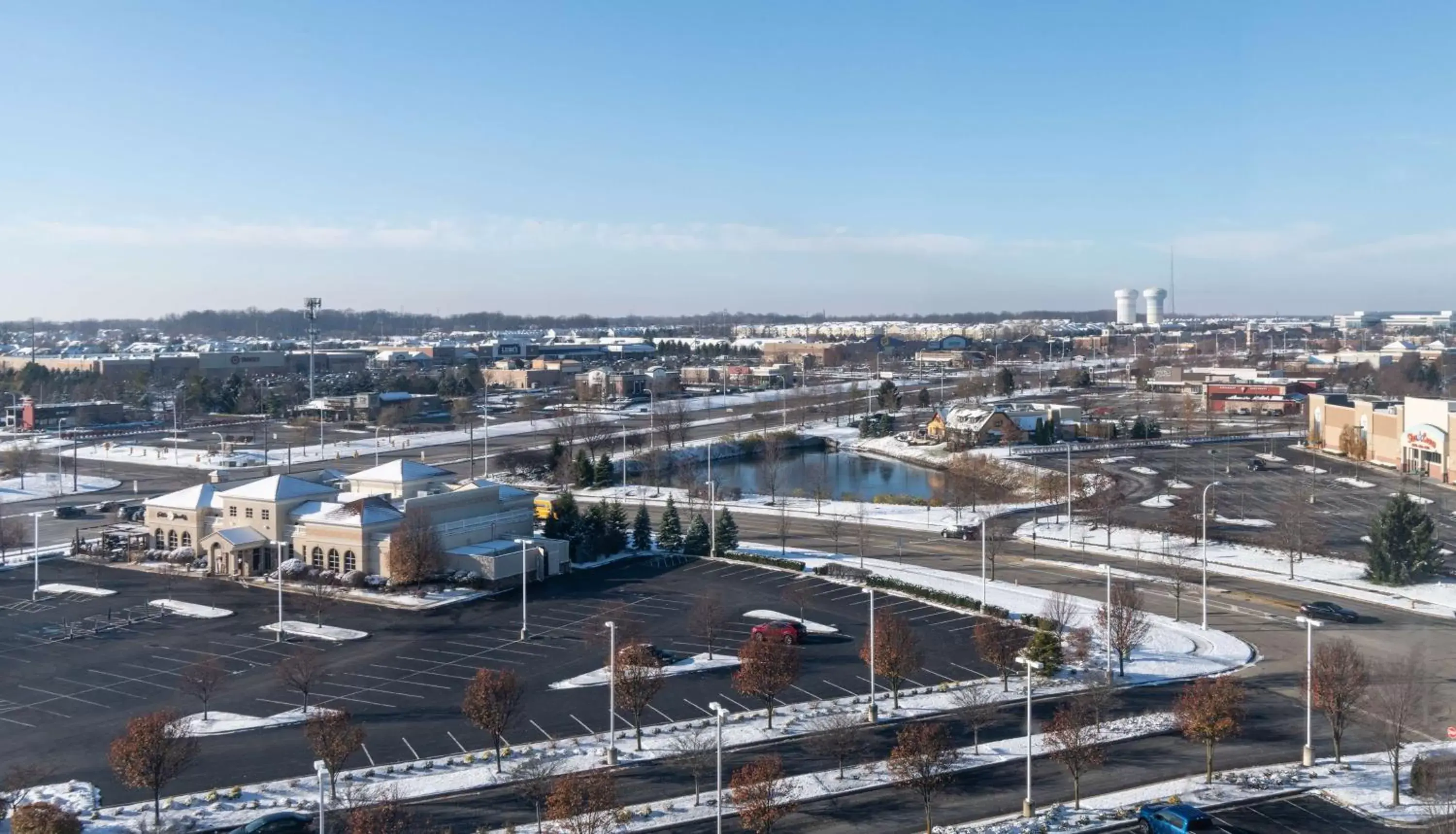 View (from property/room), Bird's-eye View in Hilton Columbus/Polaris