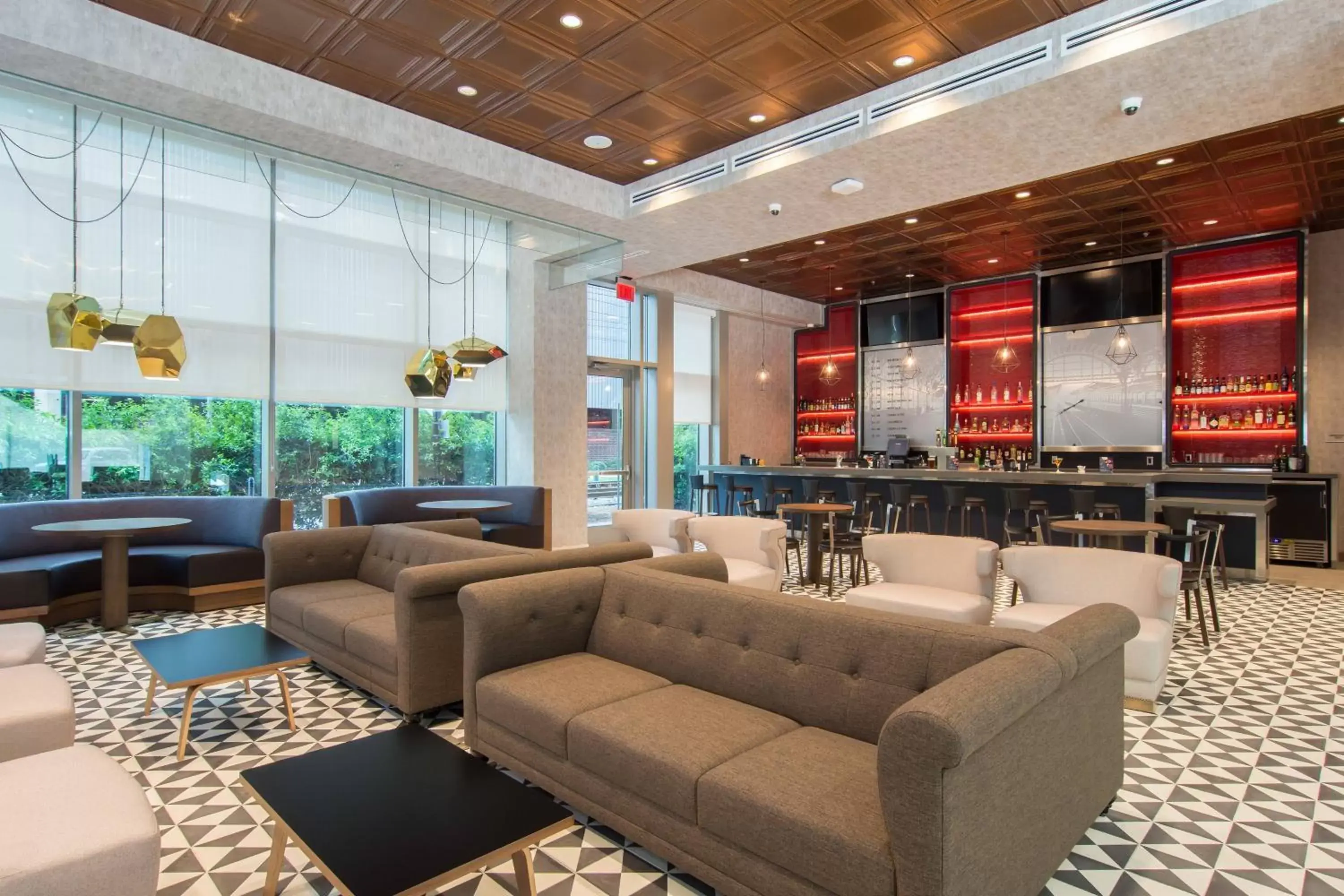 Lounge or bar, Lounge/Bar in SpringHill Suites by Marriott Charlotte City Center