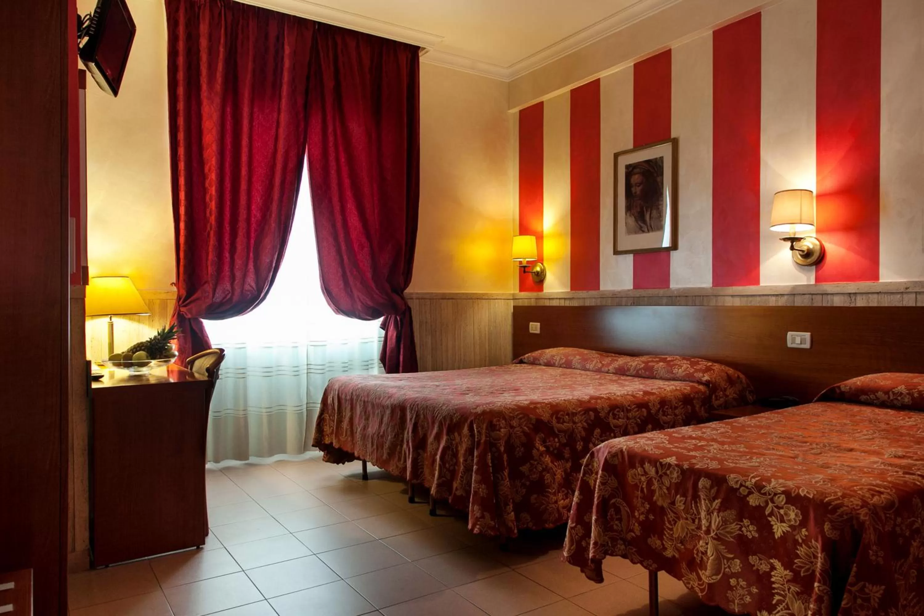 Bed in Hotel Pyramid