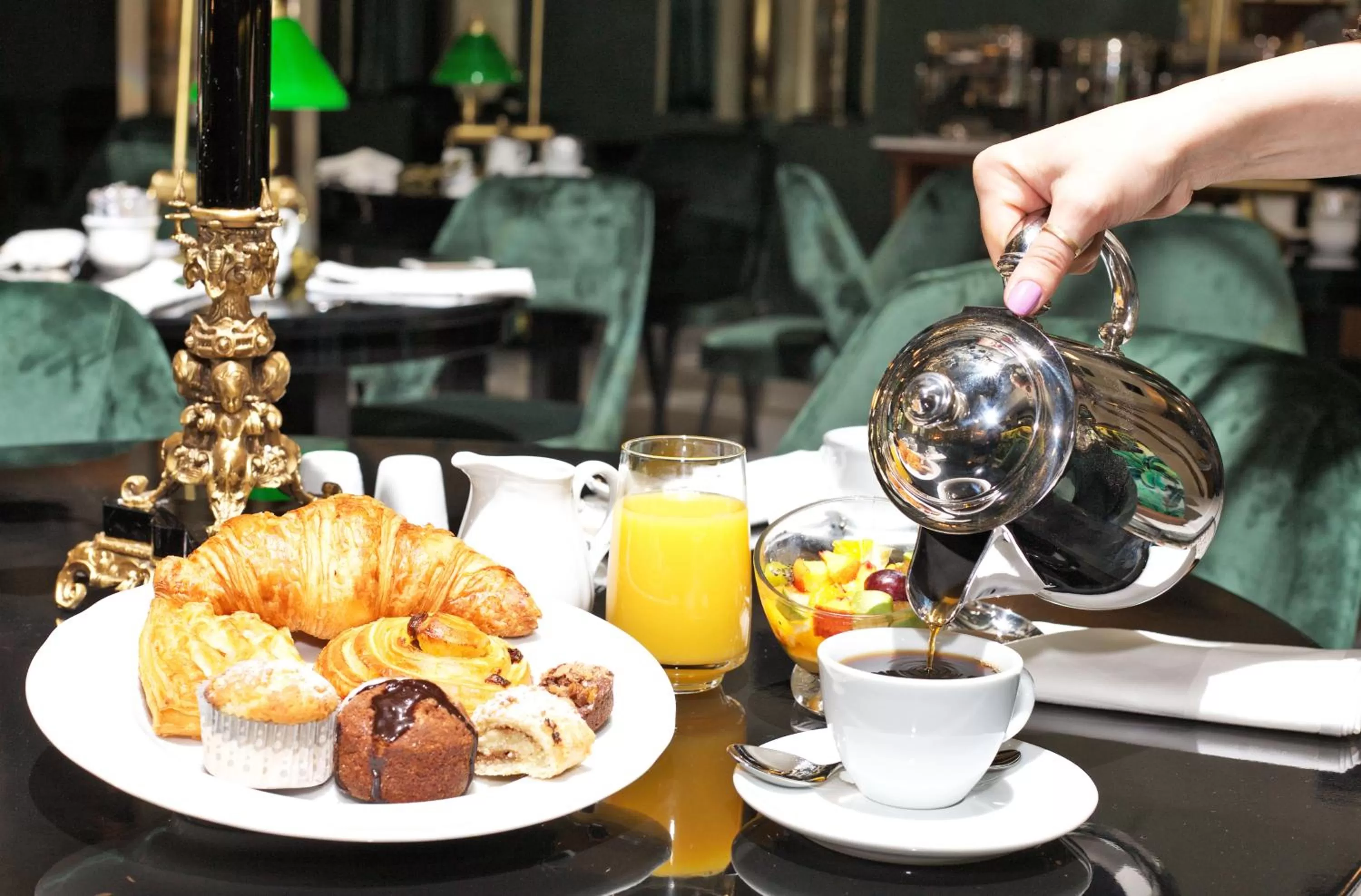 Food and drinks in Museum Hotel