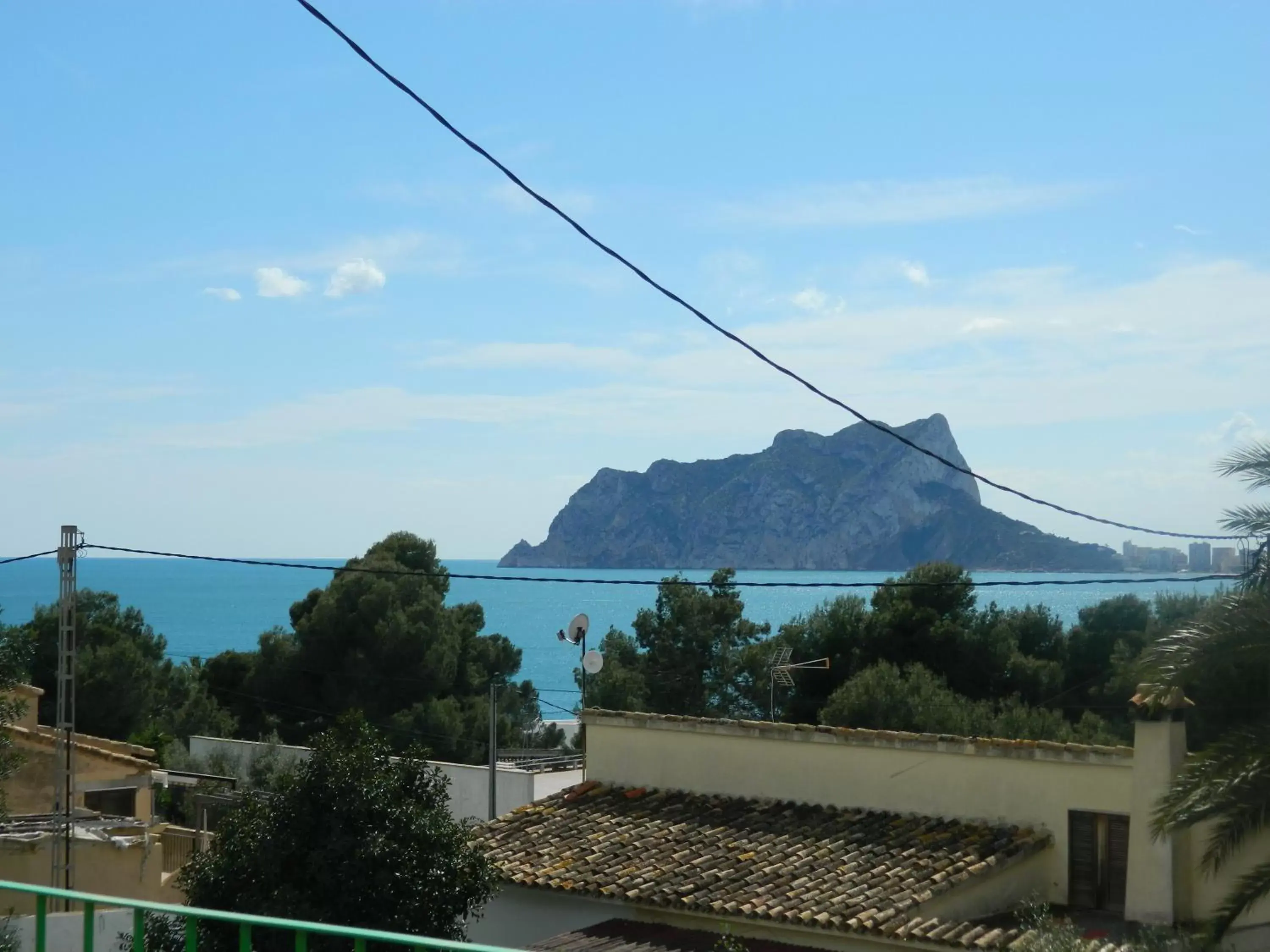 Sea view, Mountain View in Hotel Restaurant Baladrar