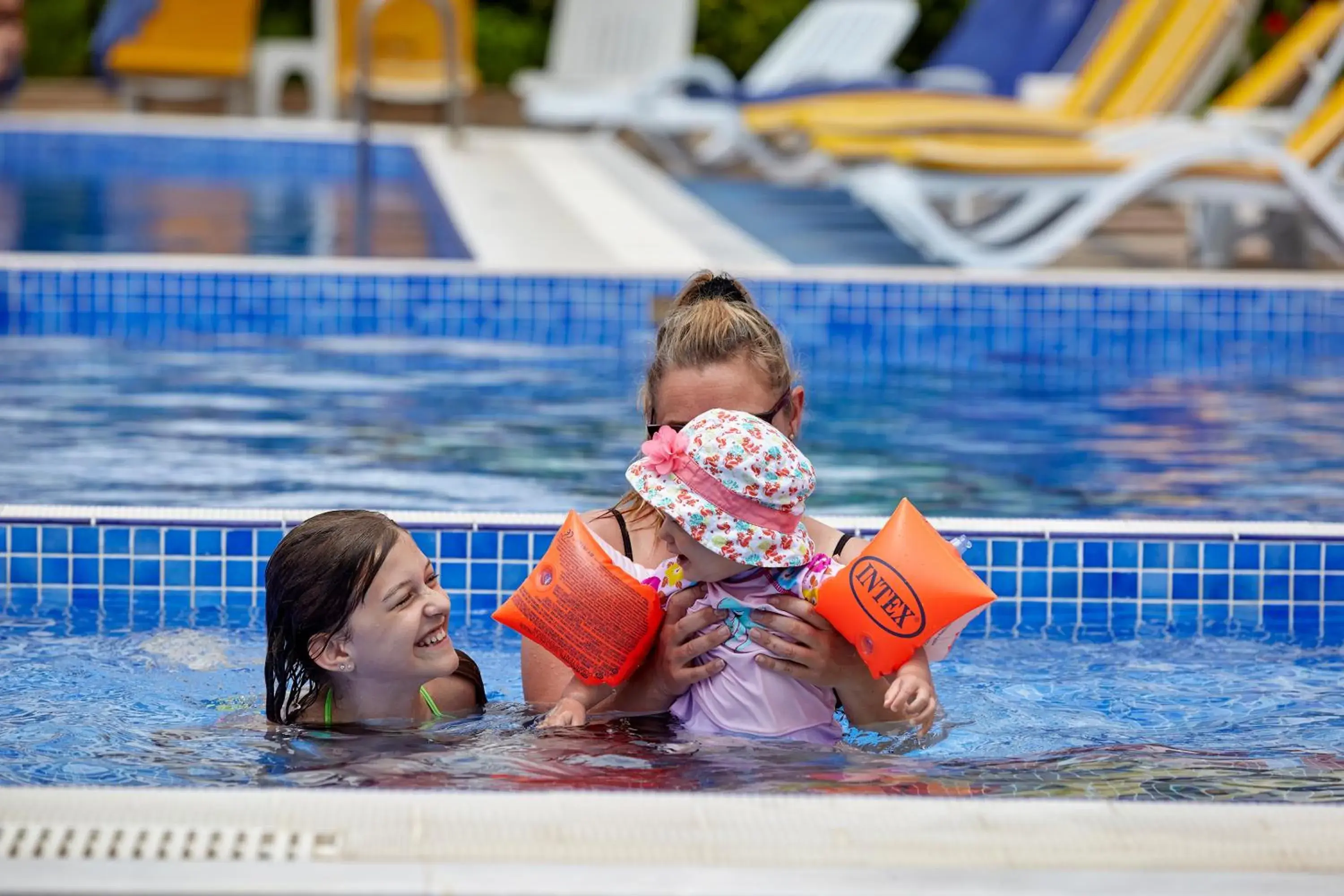 Swimming pool, Children in Hotel Billurcu