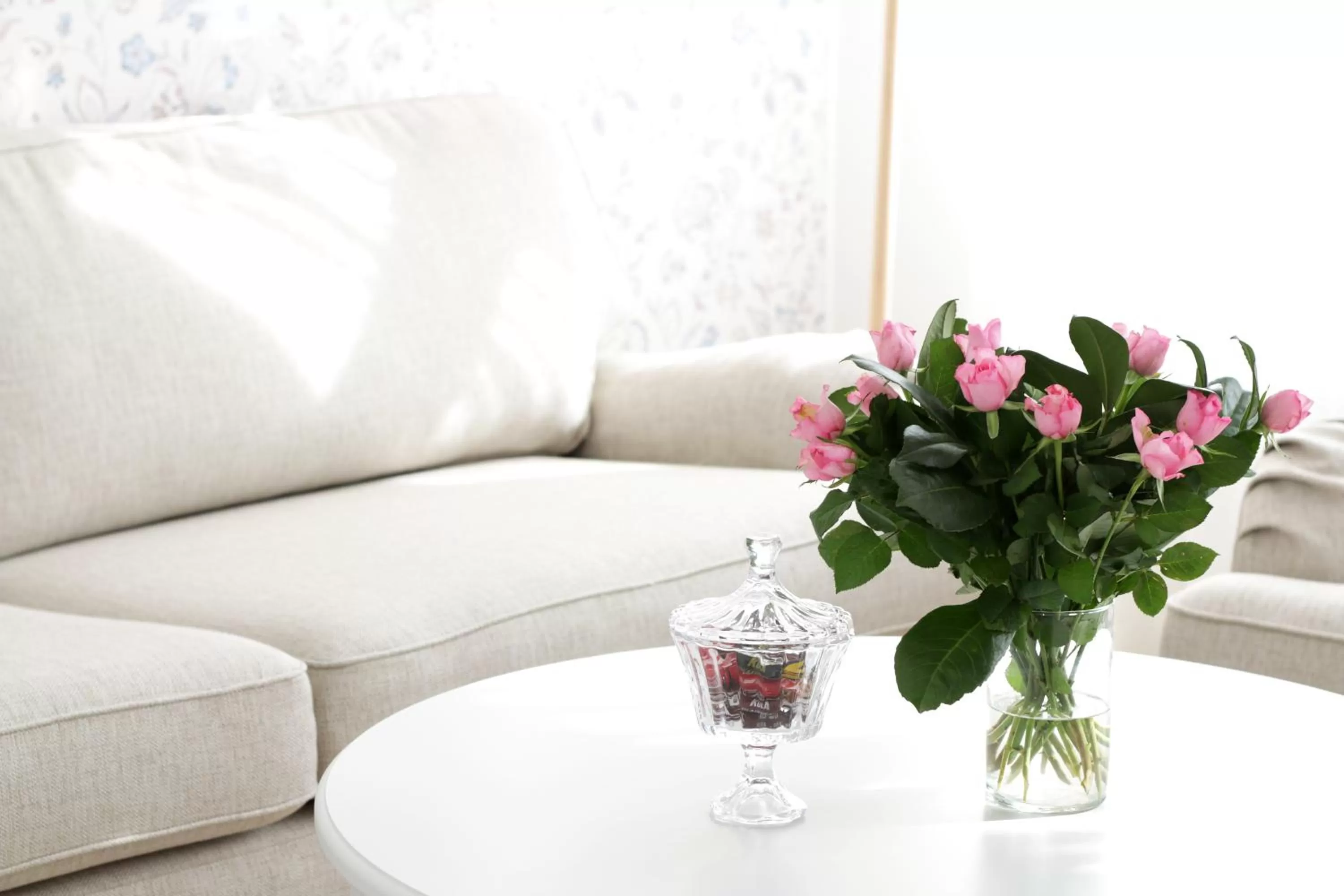 Living room in Hotell Conrad