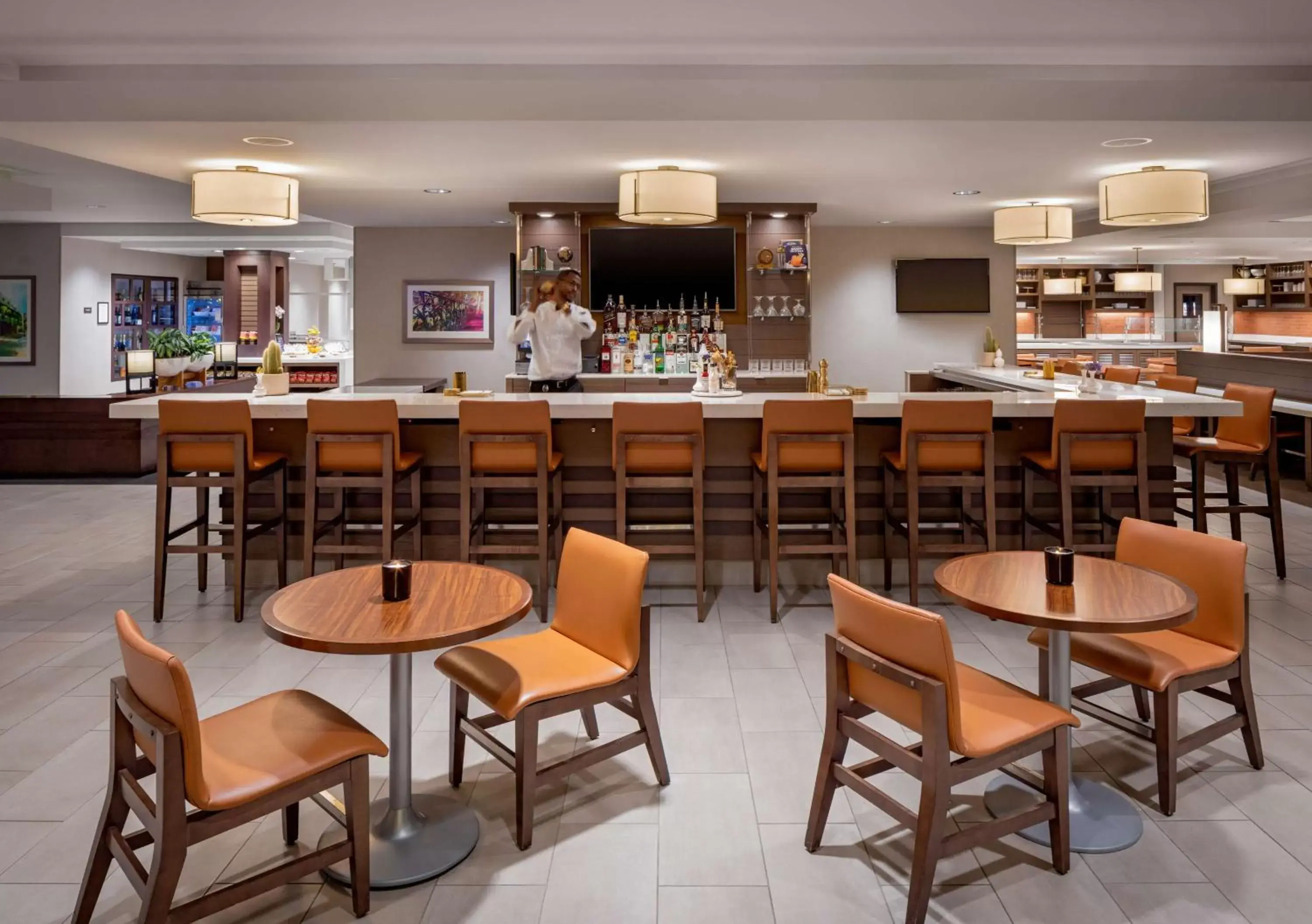 Lounge or bar, Restaurant/Places to Eat in Hyatt House New Orleans Downtown