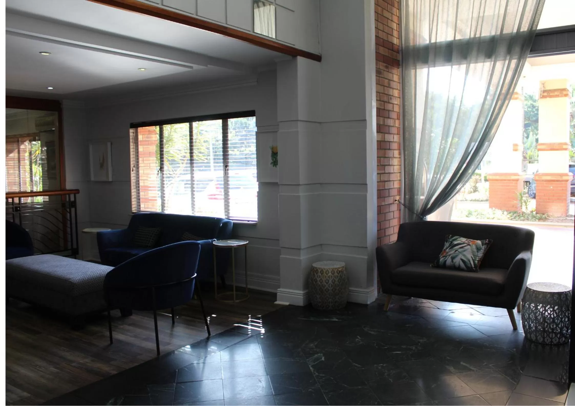 Lobby or reception in The Riverside Hotel