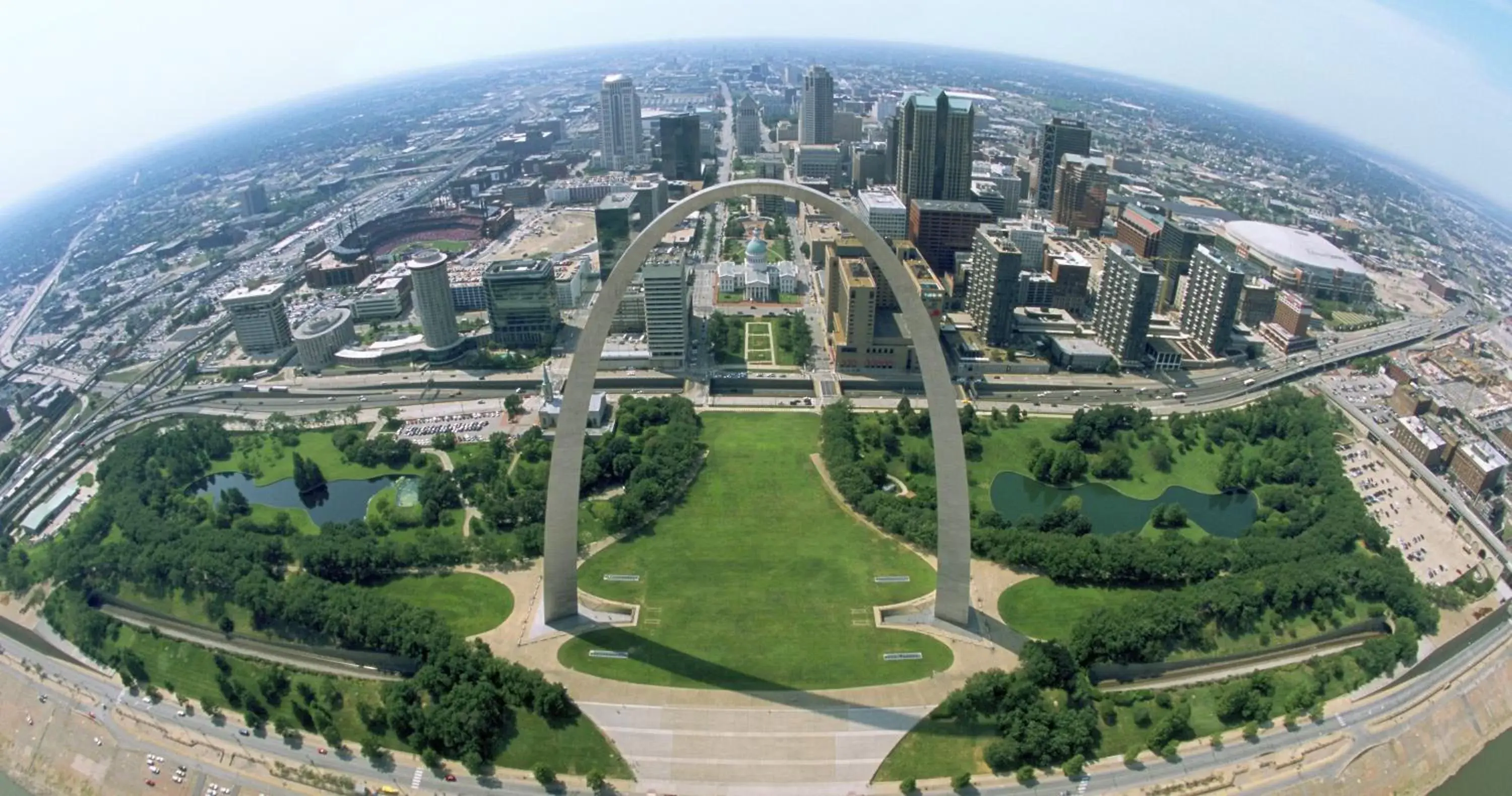 Area and facilities, Bird's-eye View in Crowne Plaza Hotel St. Louis Airport, an IHG Hotel