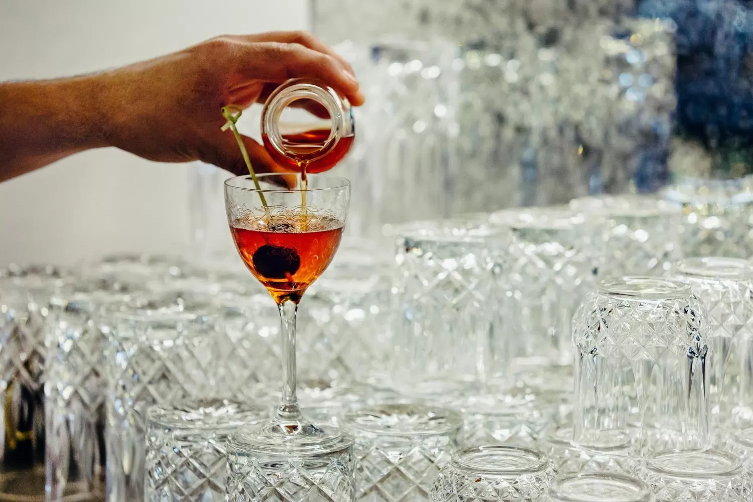 Alcoholic drinks in Sofitel Lafayette Square Washington DC