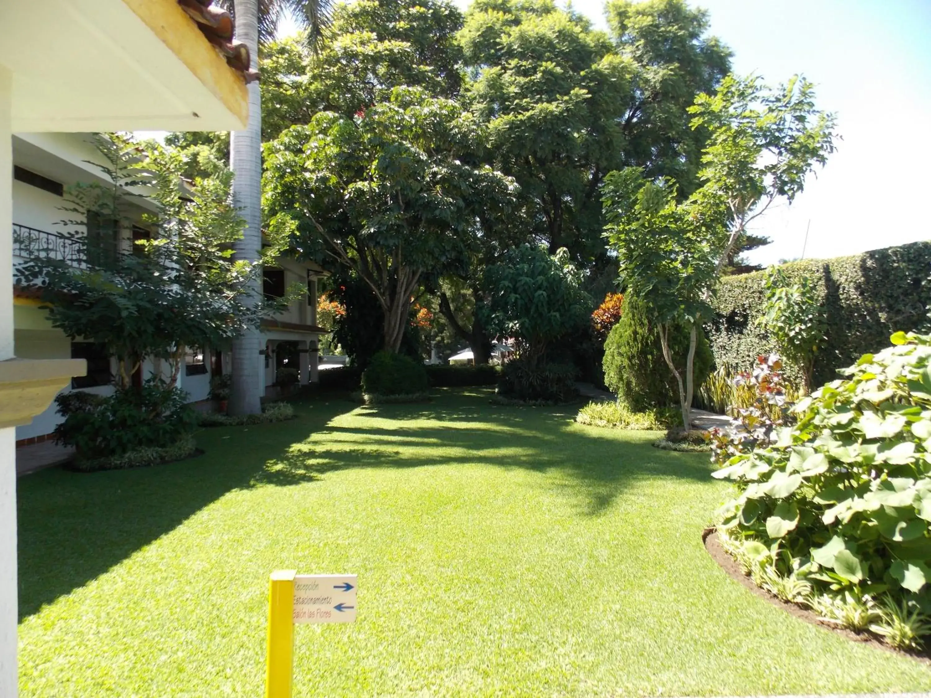 Garden in Hotel Posada Quinta Las Flores