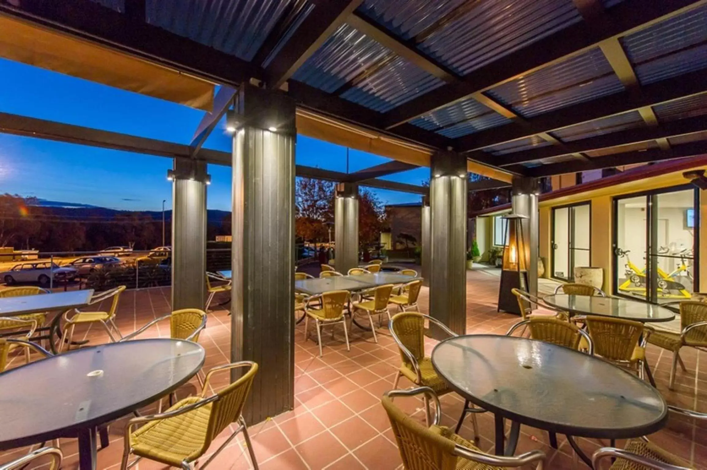 Facade/entrance in Alpha Hotel Canberra Facade/entrance in Alpha Hotel Canberra