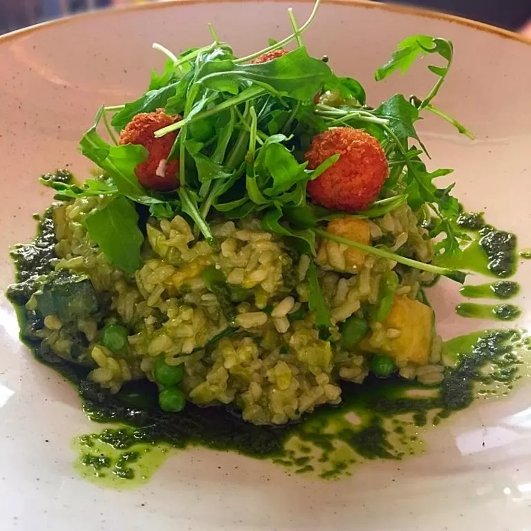 Food close-up in The Bath Arms Hotel