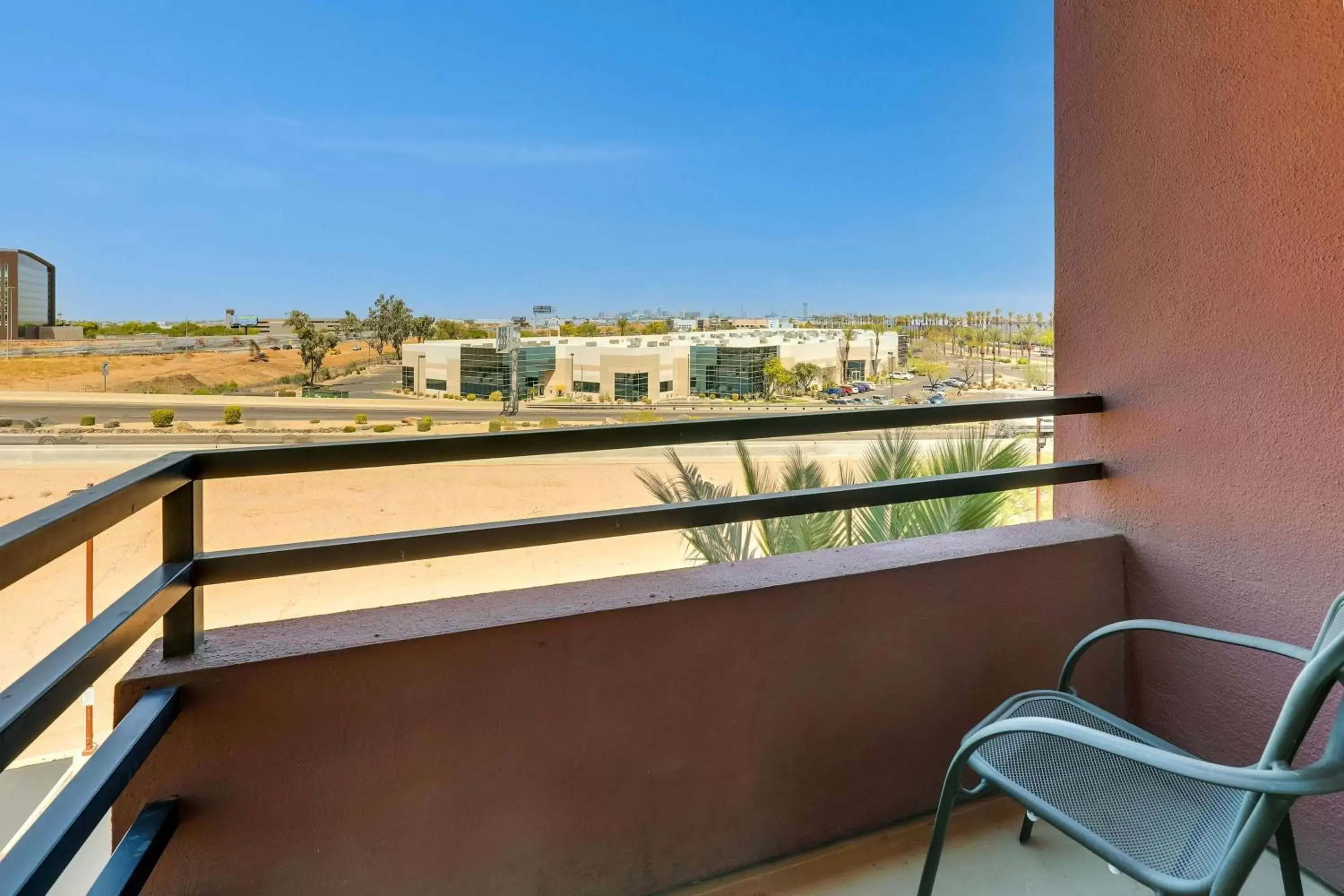 Bedroom, Balcony/Terrace in Drury Inn & Suites Phoenix Airport