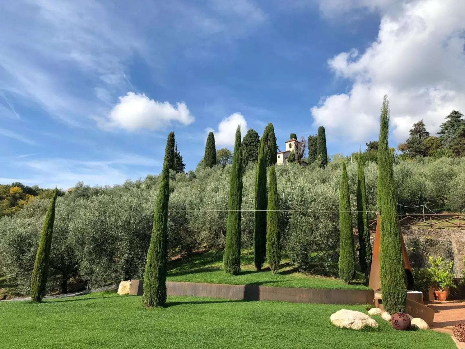 Garden in Borghetto San Biagio Relais Agriturismo