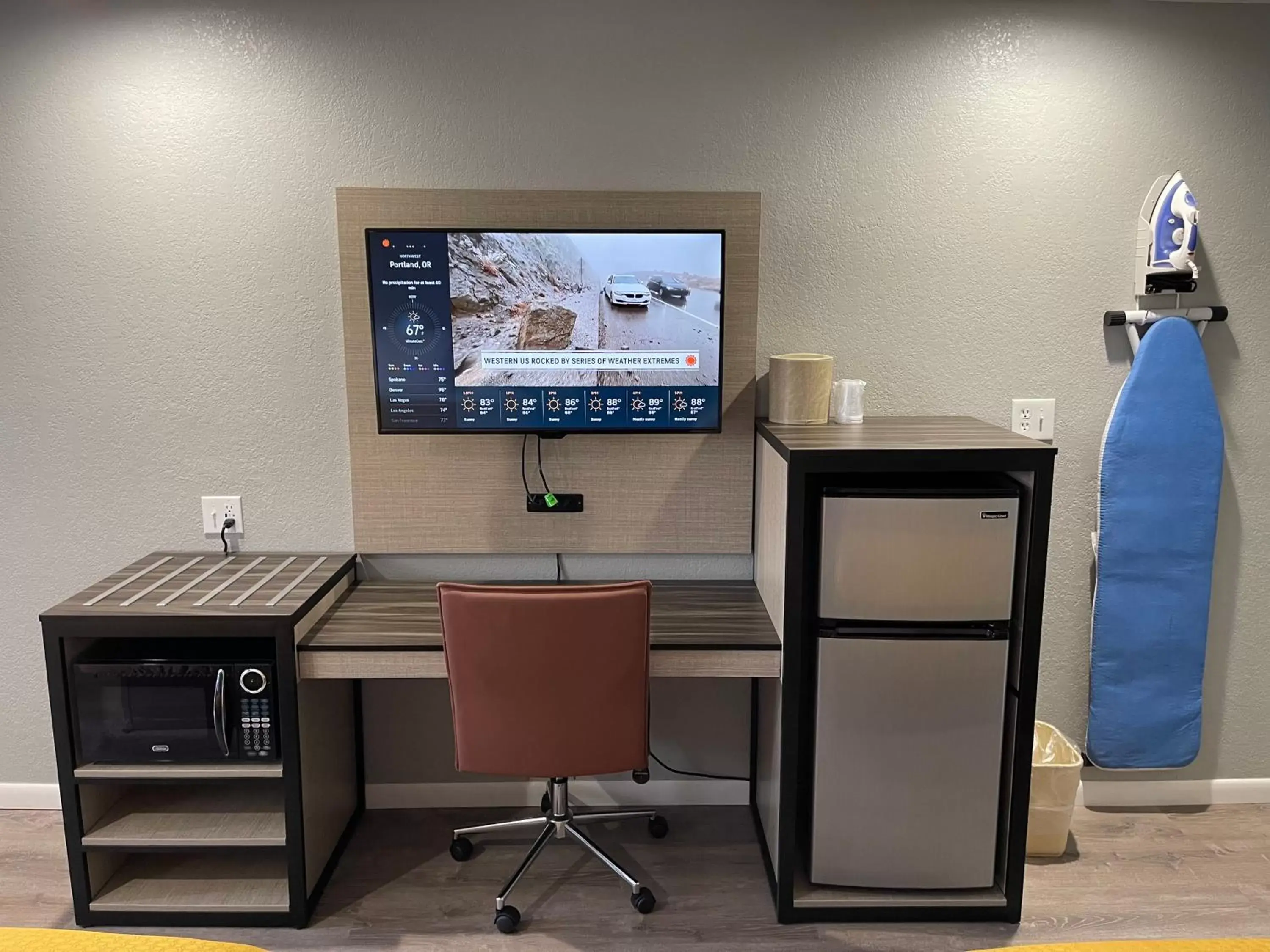 TV/Entertainment Center in Copper Manor Motel