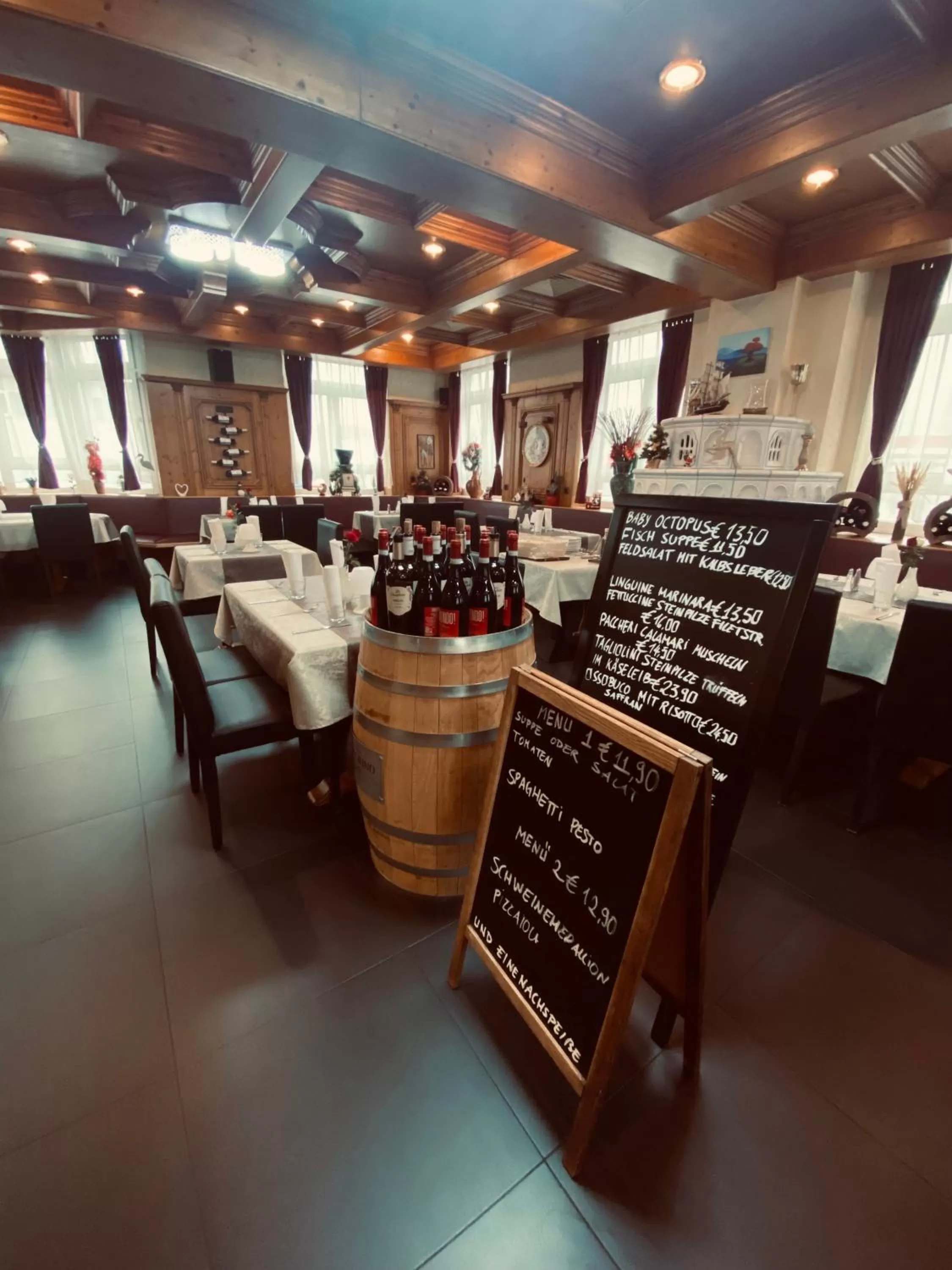 Restaurant/places to eat in E&D Hotel Rodgau