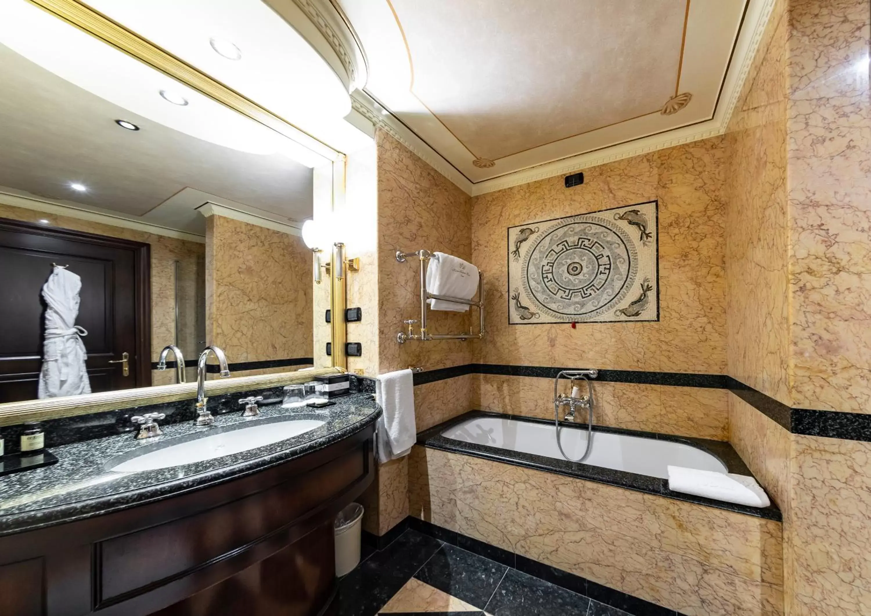 Bathroom in River Chateau Hotel