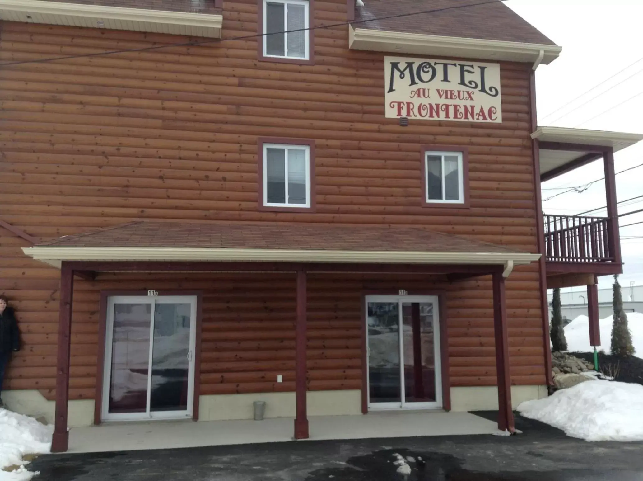 Facade/entrance, Property Building in Motel Au Vieux Frontenac