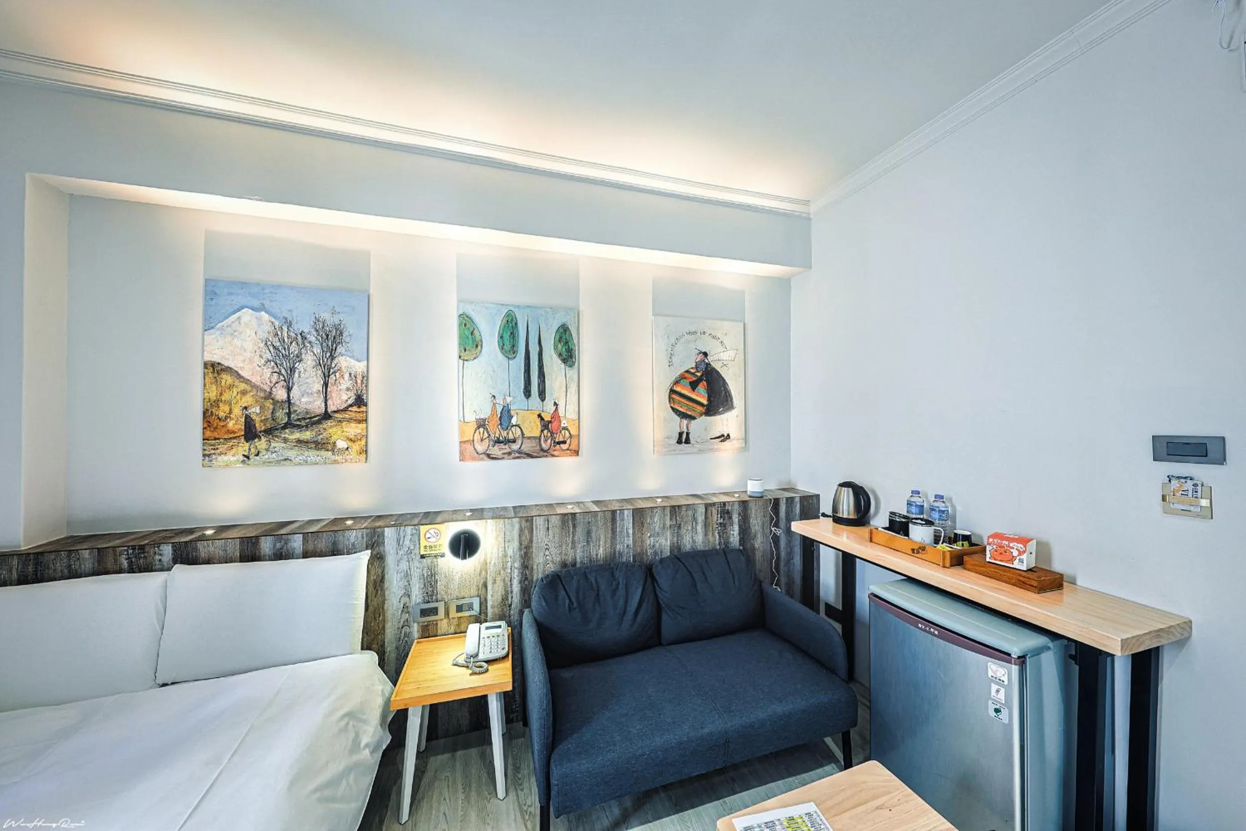 Photo of the whole room, Bed in 亞馨文旅 近東大門夜市 有免費停車場 可自助入住