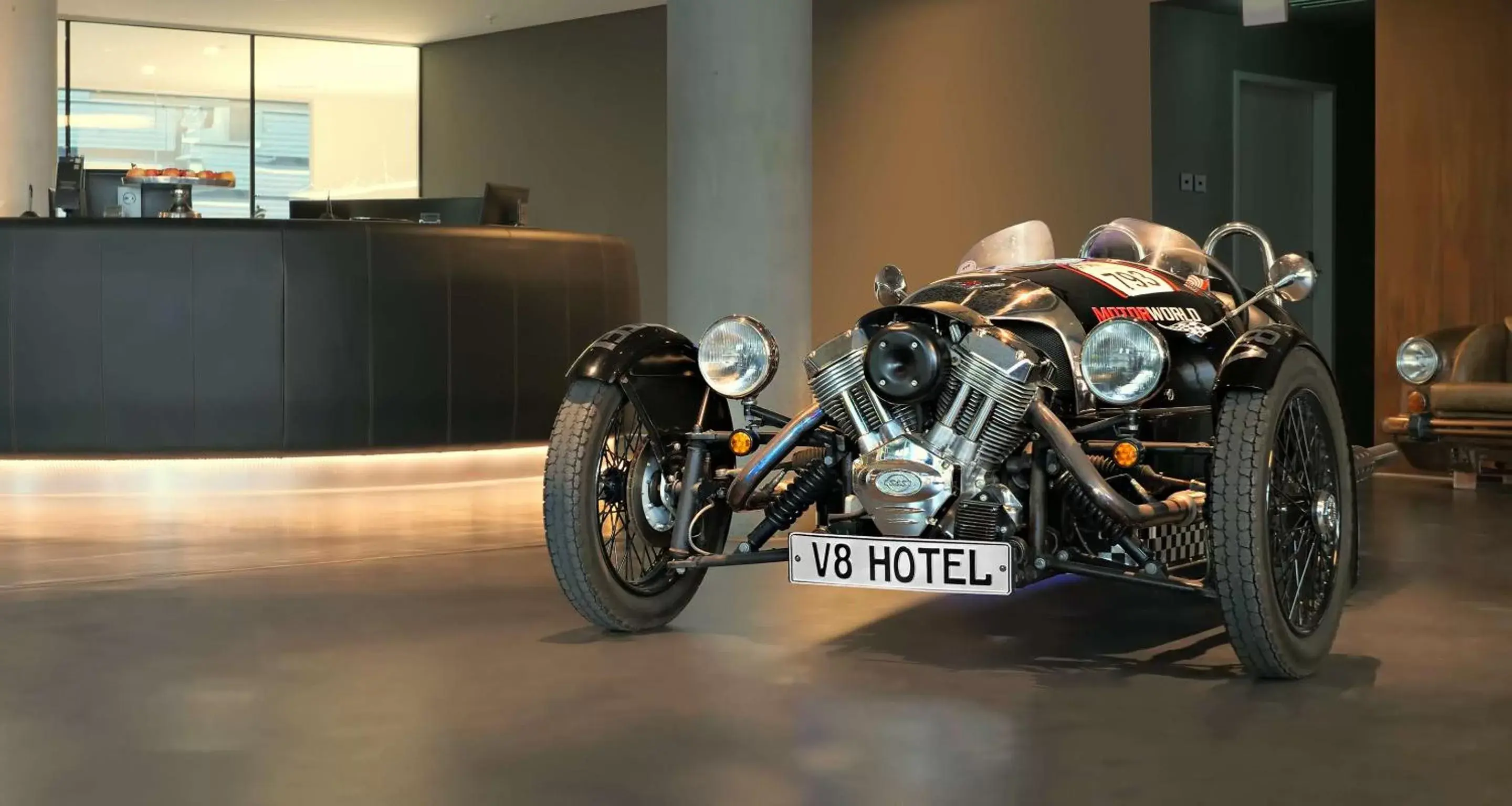 Lobby or reception, Other Activities in V8 HOTEL Motorworld Region Stuttgart